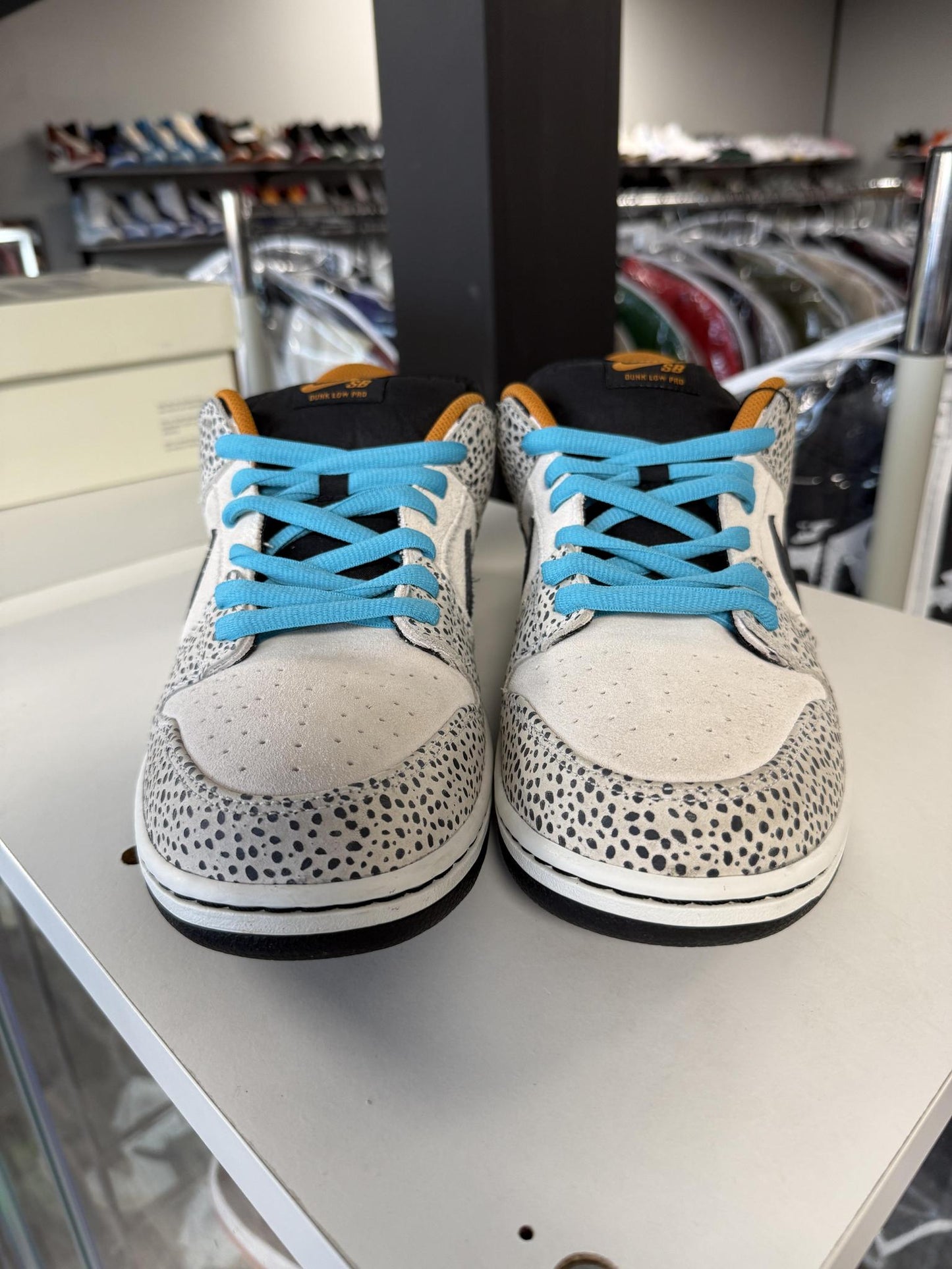 SB Dunk Low "Olympic Safari" Used