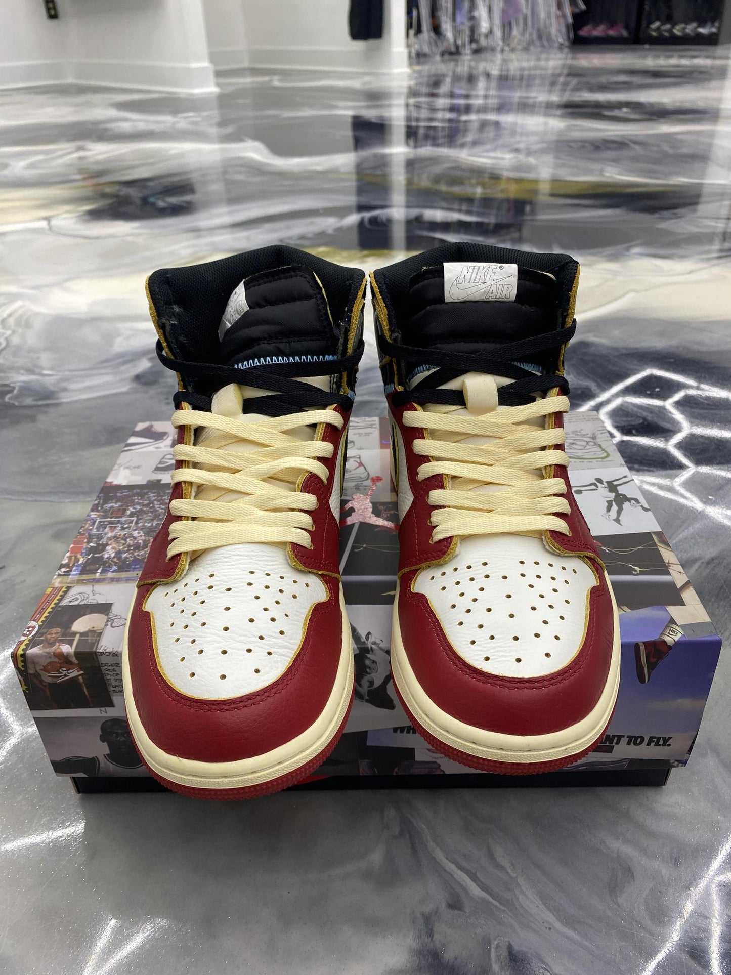 Jordan 1 Union "LA Chicago Shadow" Used Size 9