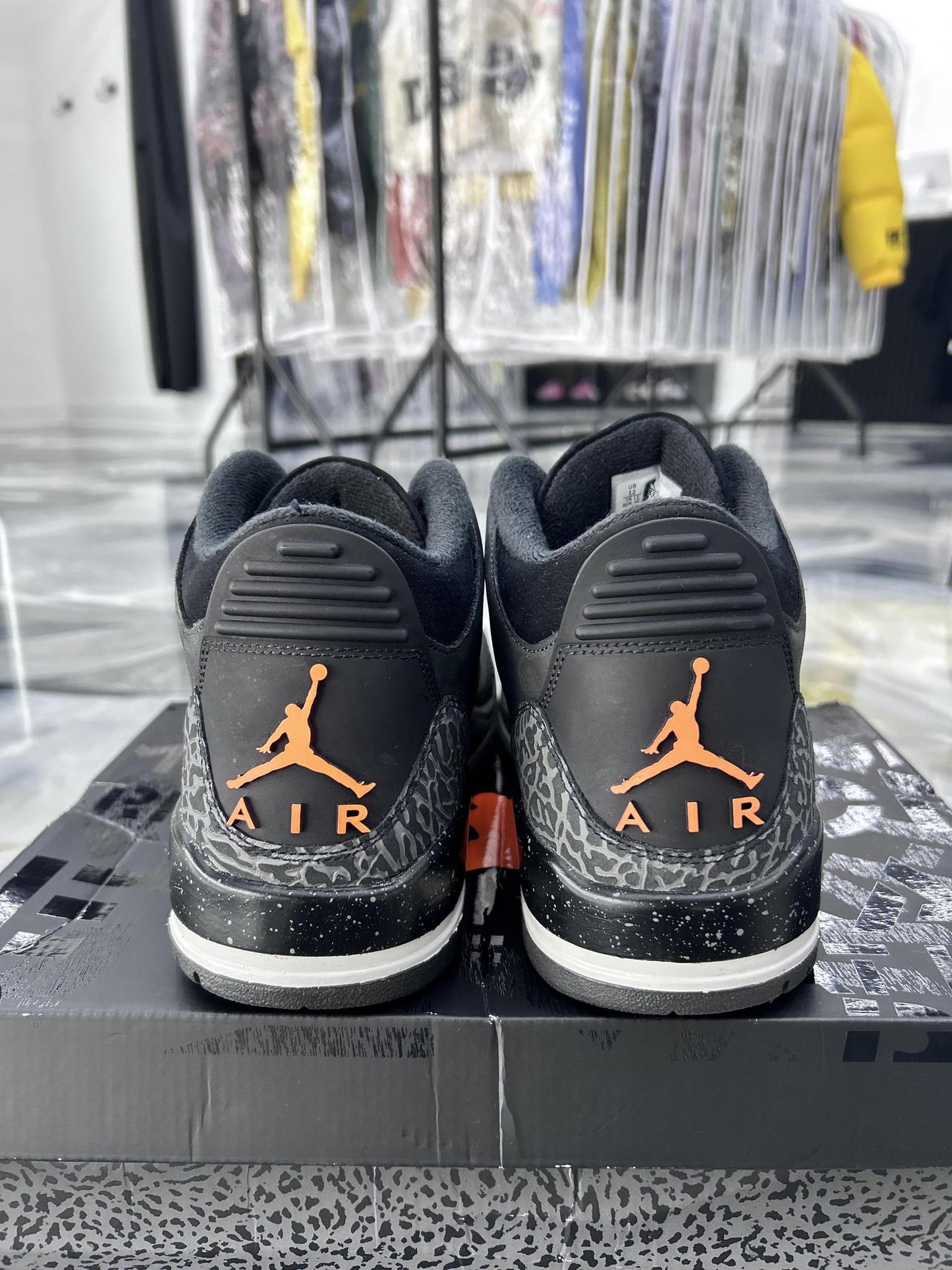 Jordan 3 Fear Used Size 12