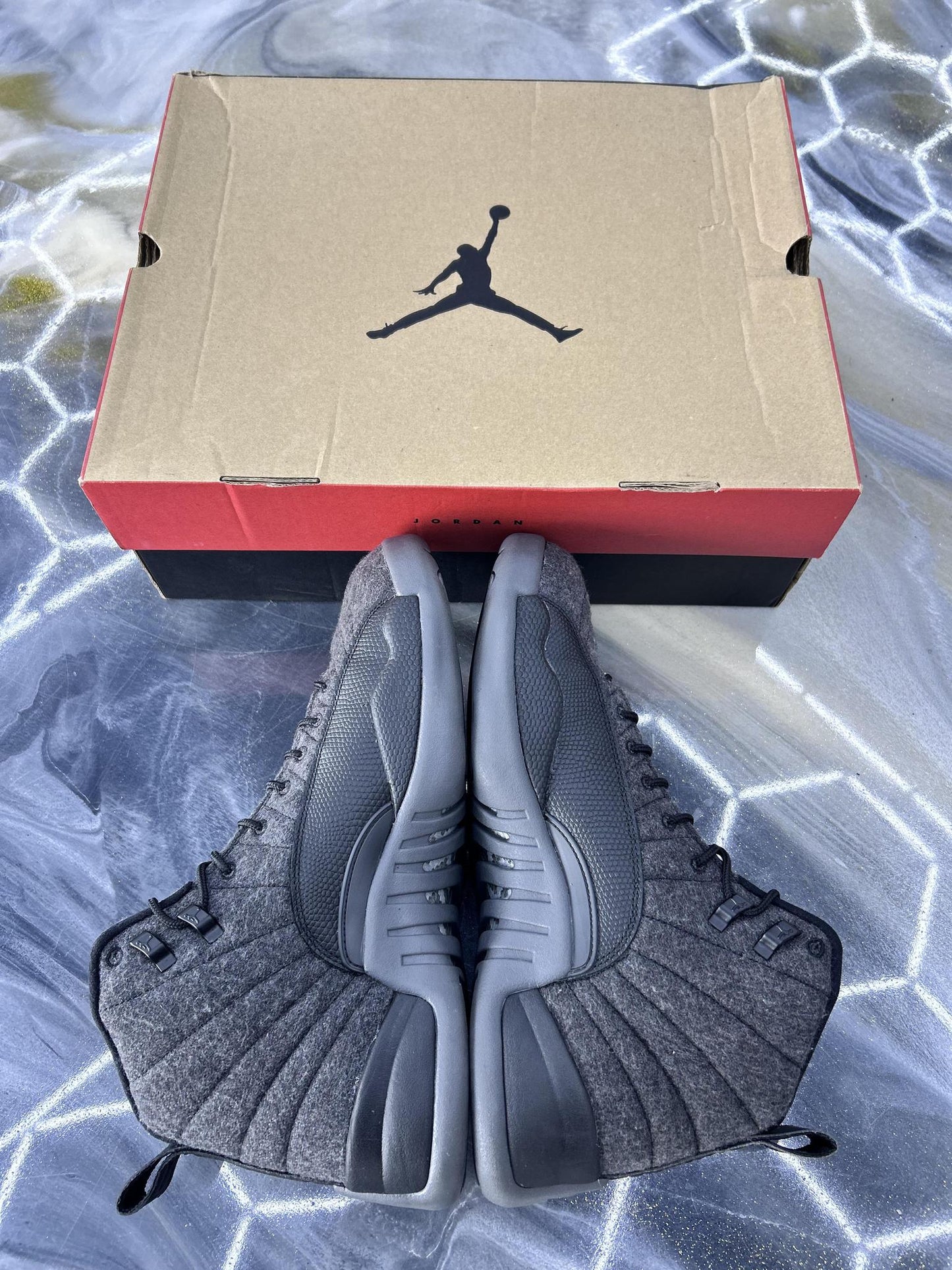 Jordan 12 "Wool" Used Size 12