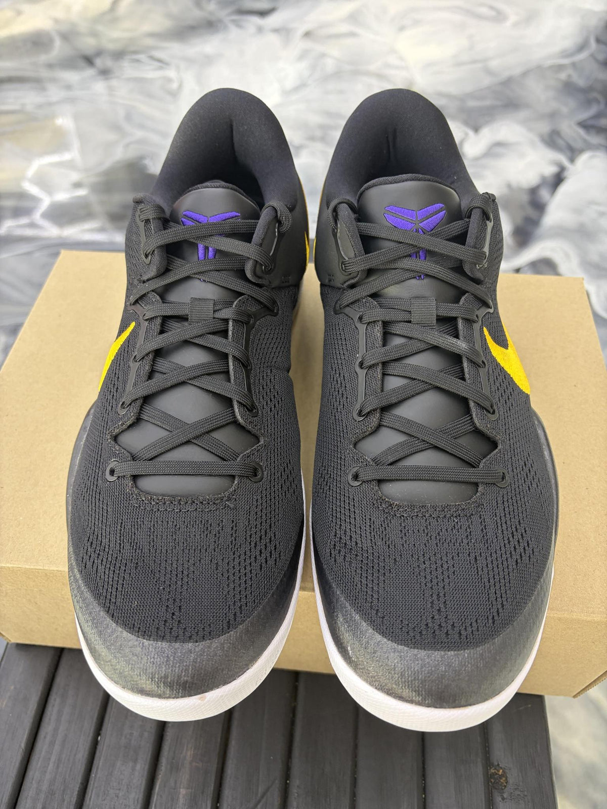 Nike Kobe 8 "Lakers Away" Used Size 11.5