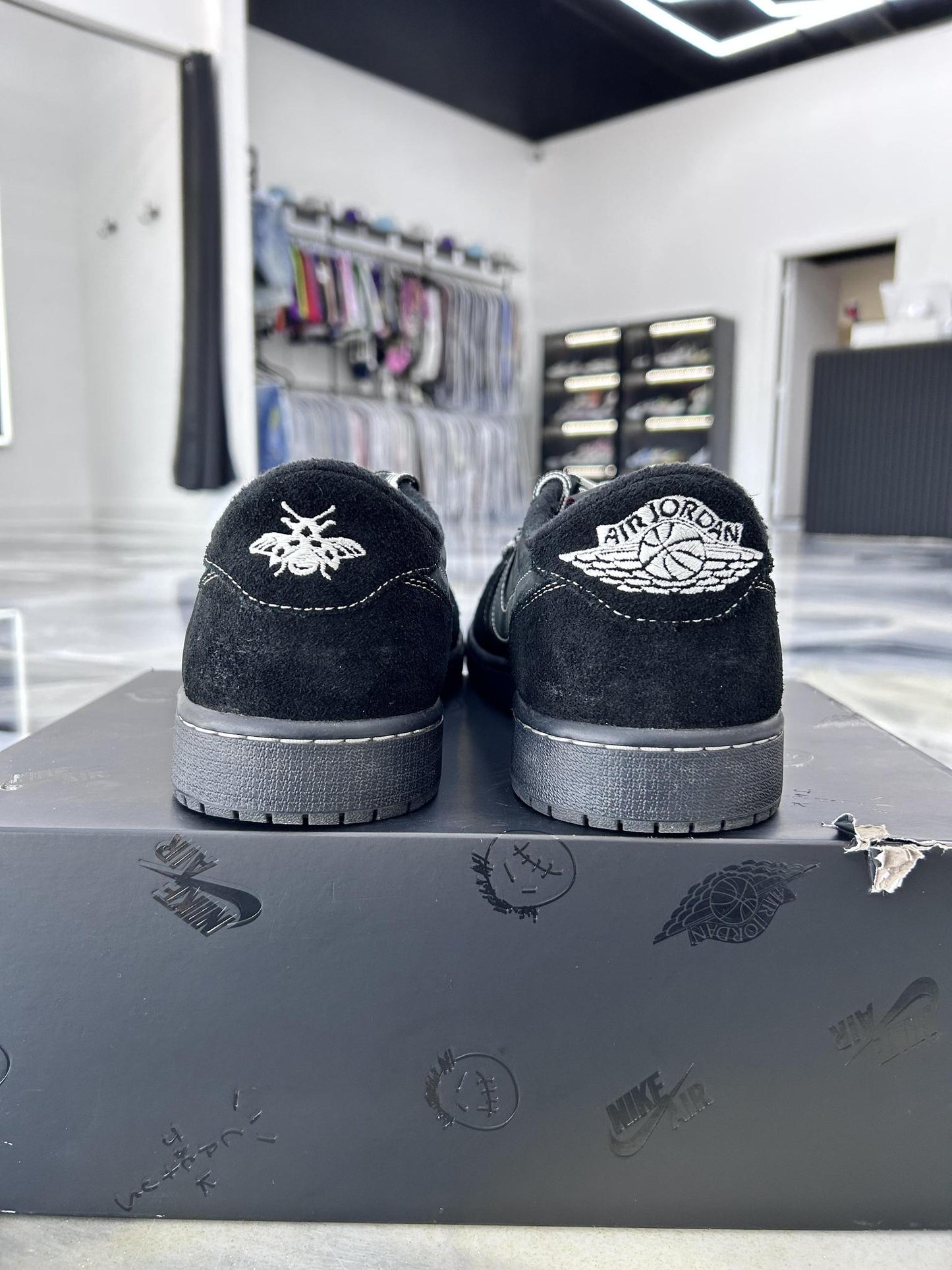 Jordan 1 Low x Travis Scott "Phantom" Used Size 13