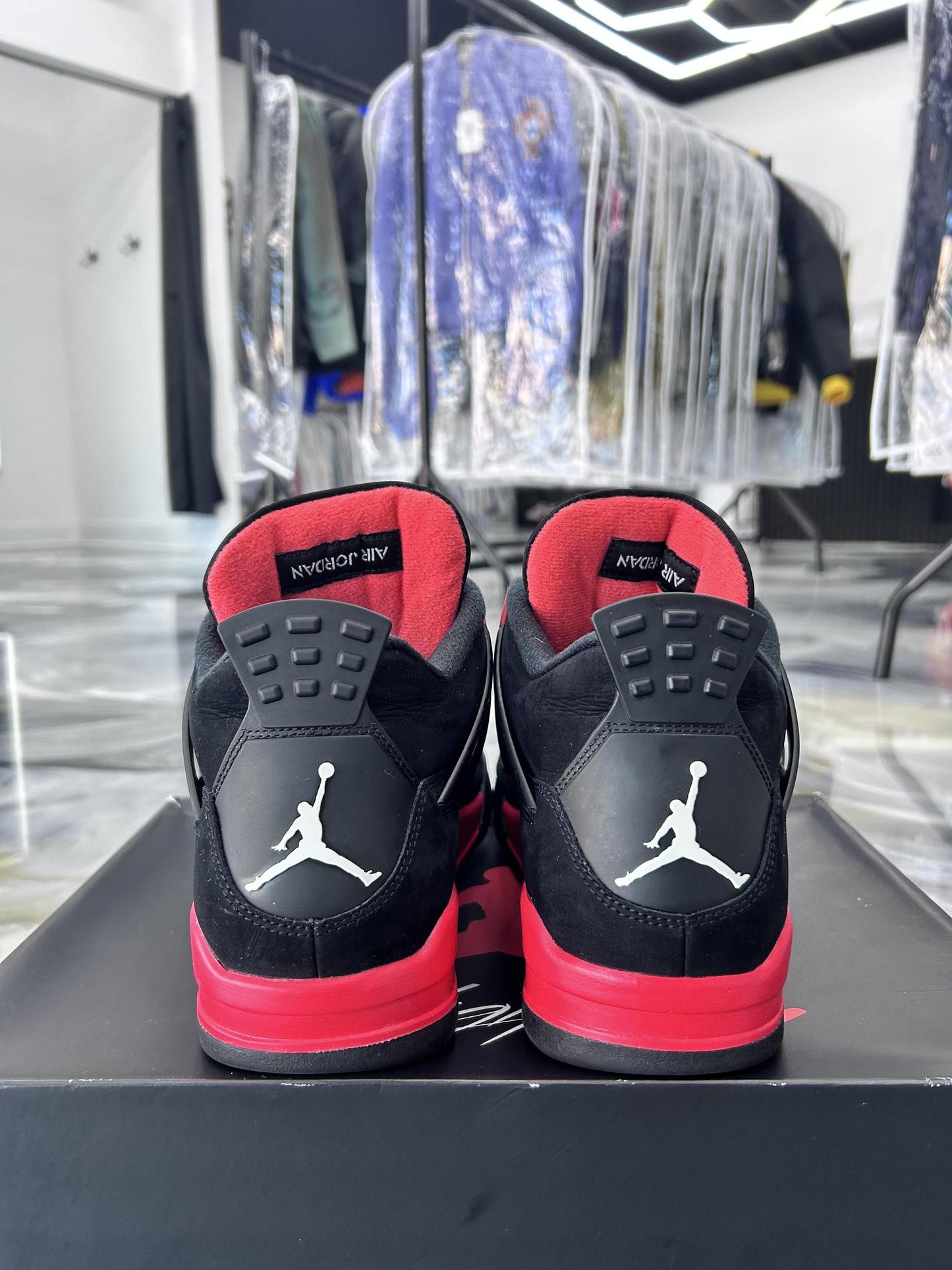Jordan 4 "Red Thunder" Used Size 12