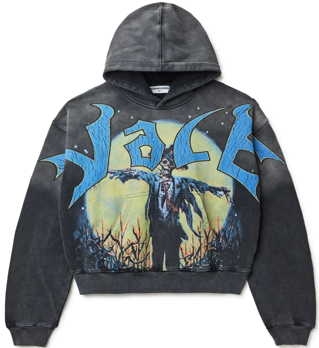 Vale Scarecrow Hoodie "Washed Black"