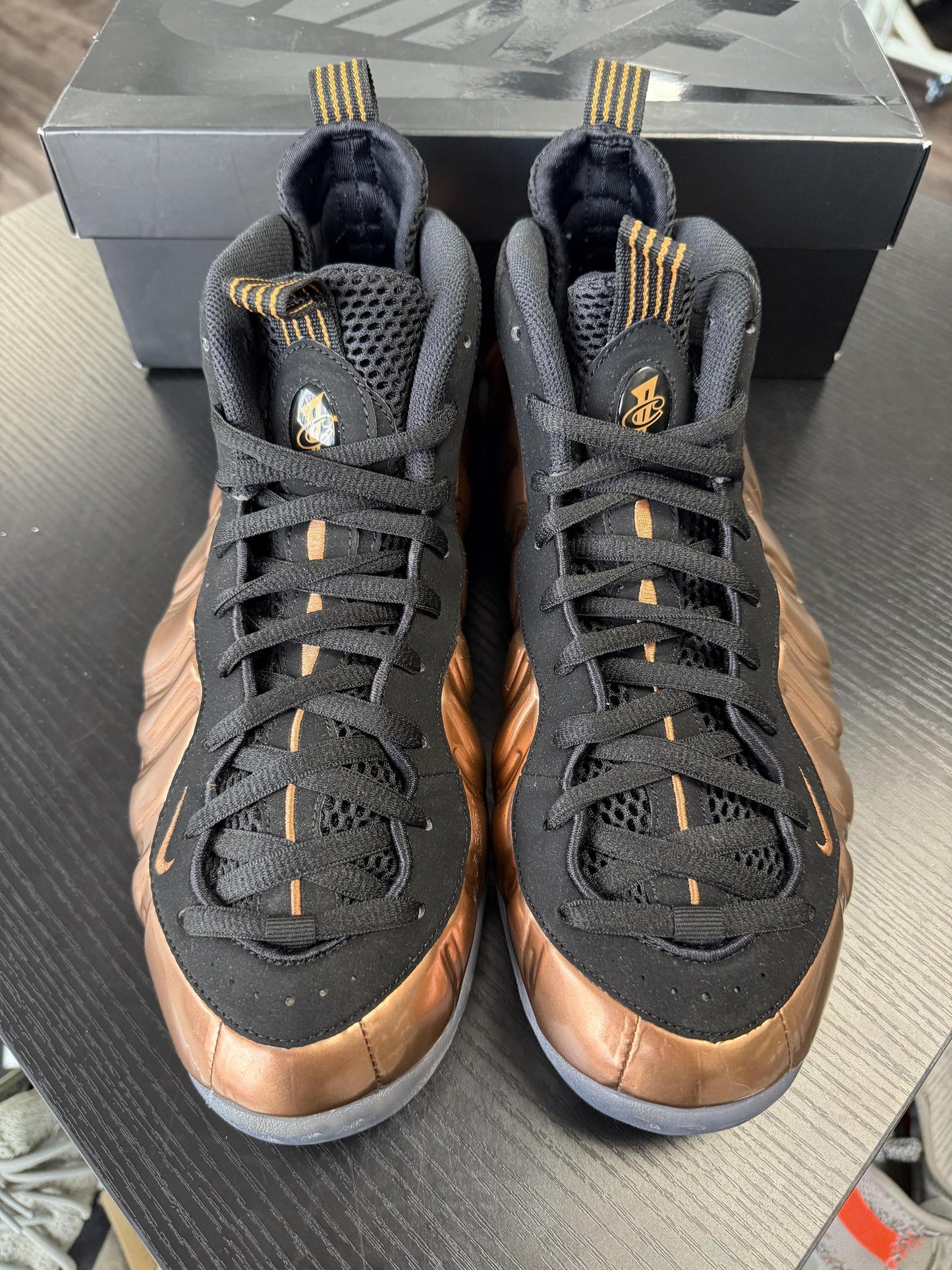 Nike Foamposite One "Copper" Used Size 11.5