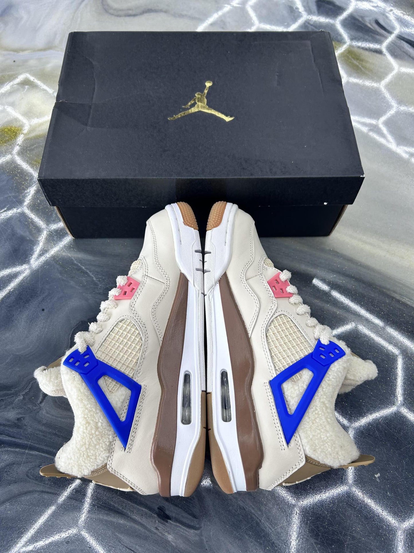 Jordan 4 "Where The Wild Things" Used Size 6.5Y/8W