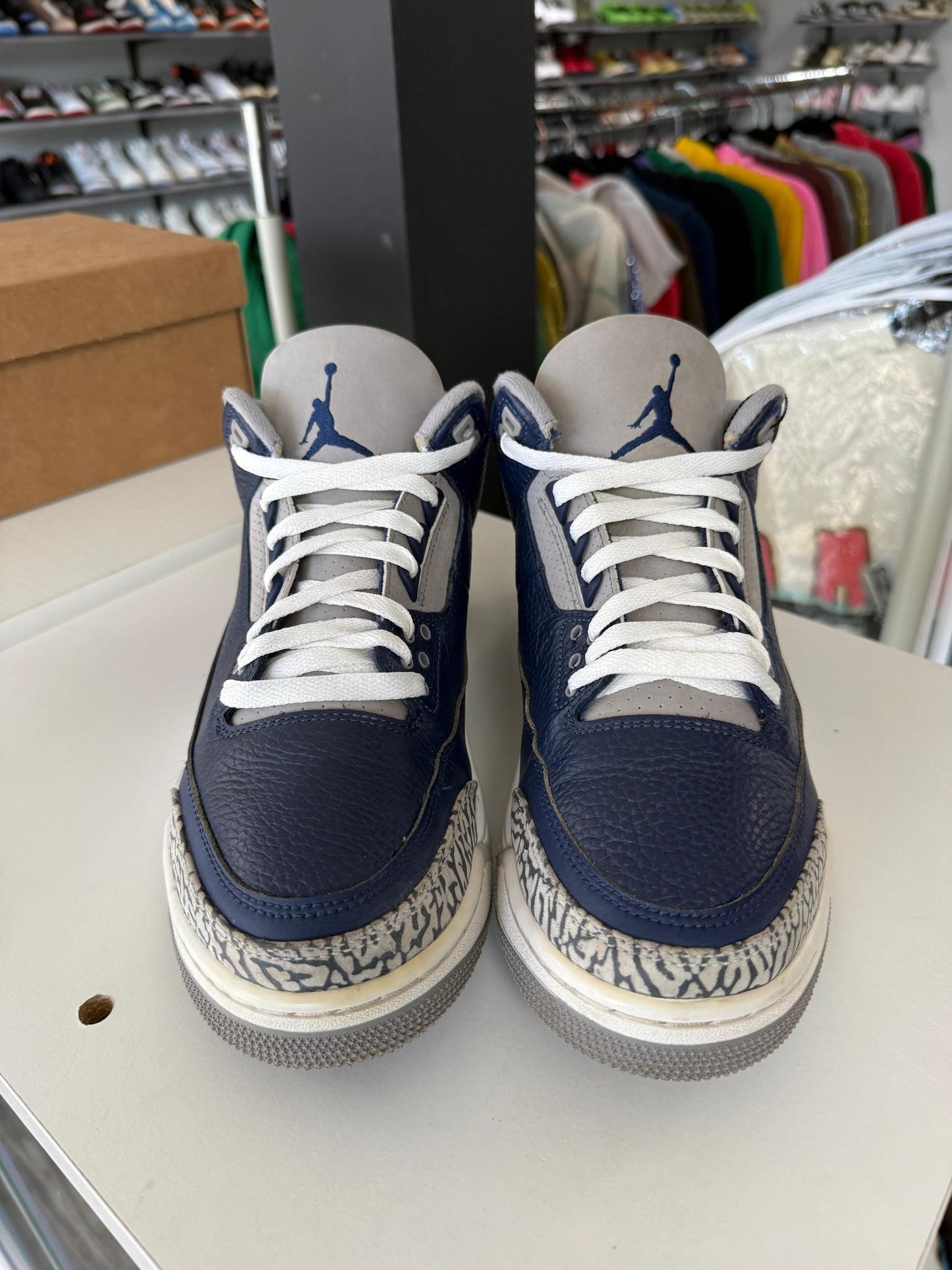 Jordan 3 "Georgetown" Used Size 9.5
