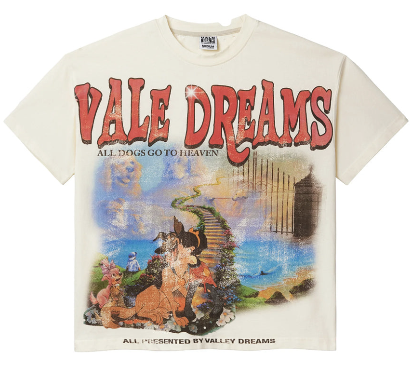 Vale Tee "All Dogs Go To Heaven"