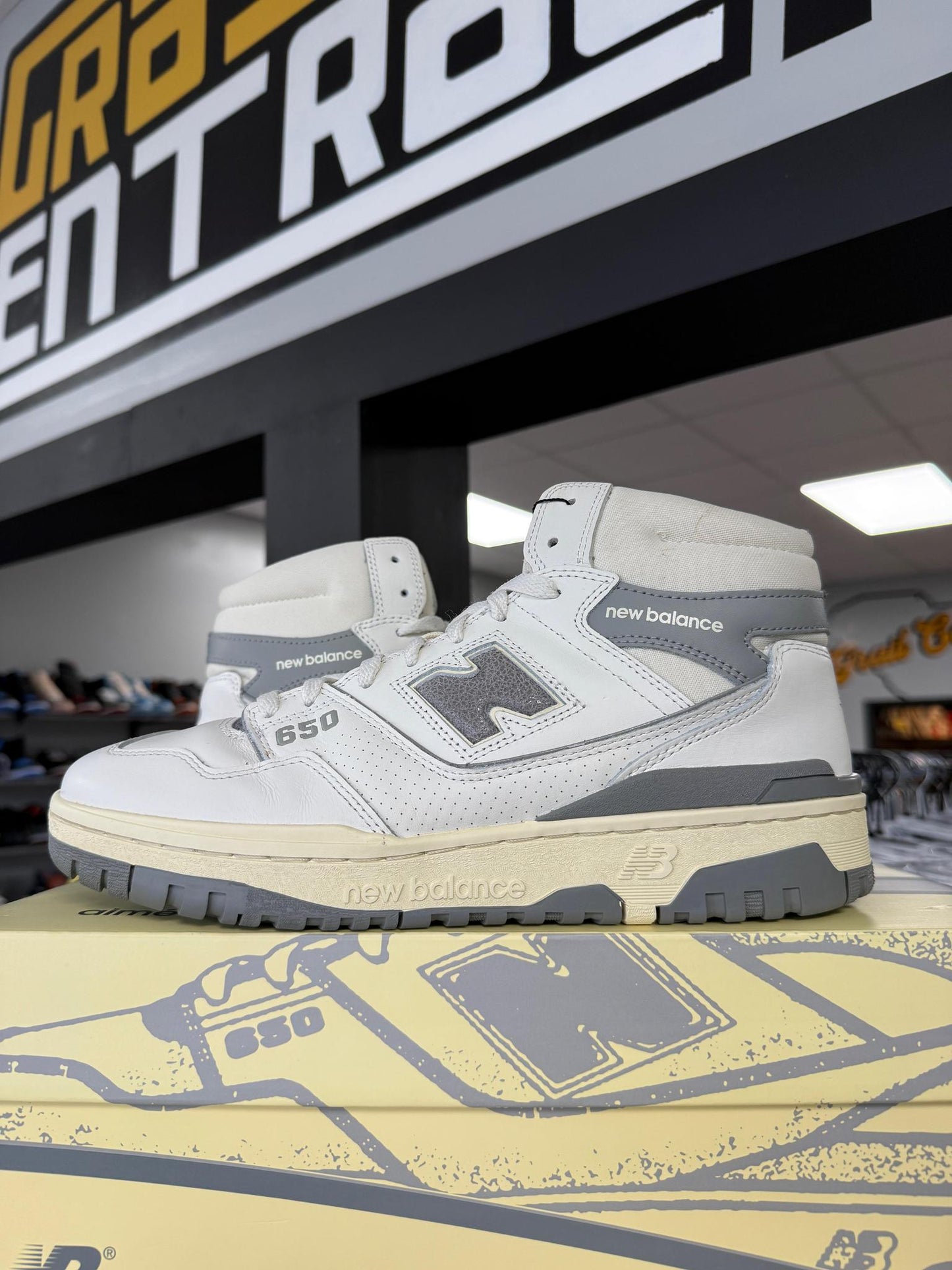 New Balance 650 x ALD "Grey" Used Size 10.5