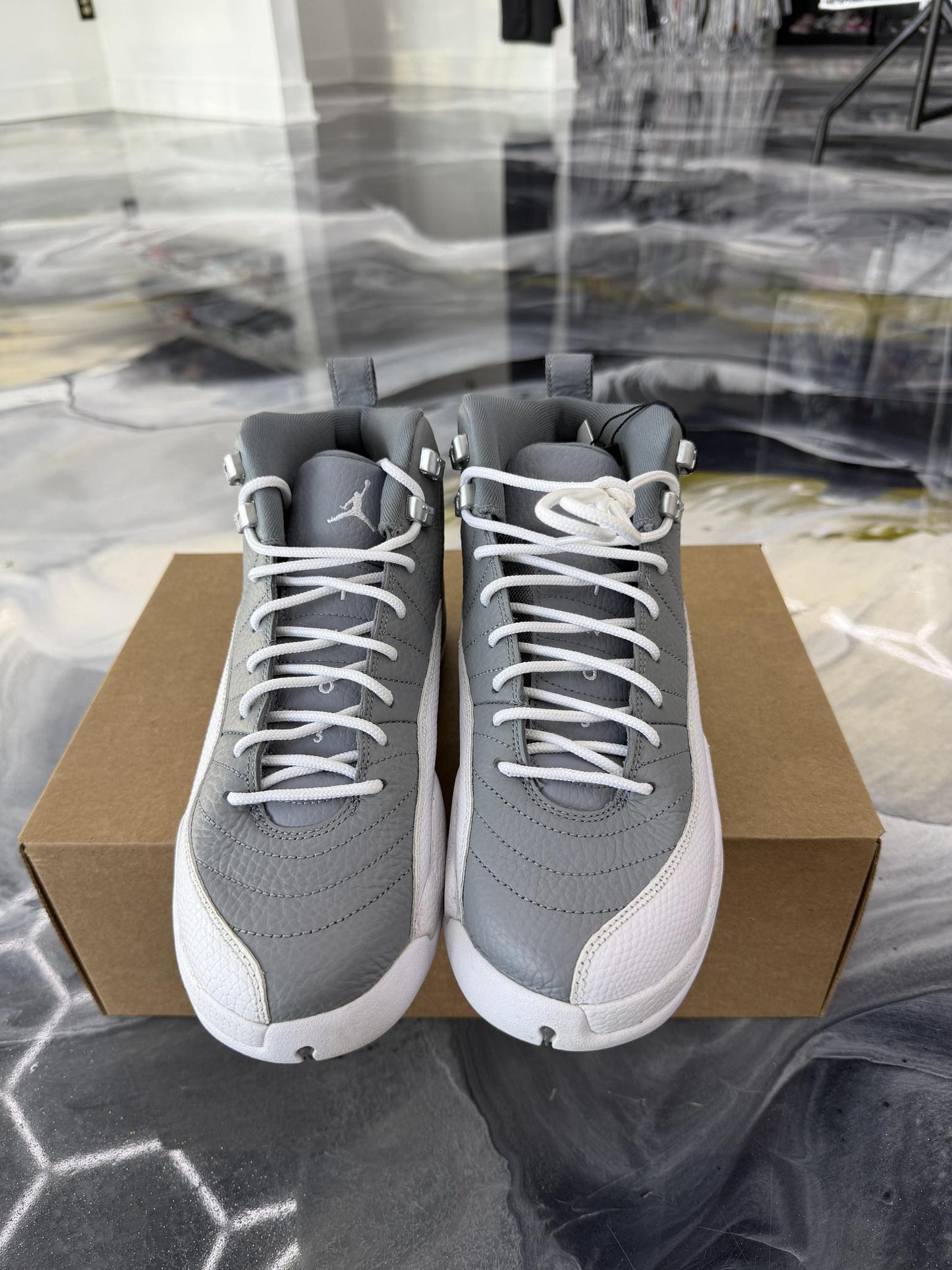 Jordan 12 Stealth Used Size 7Y/8.5W