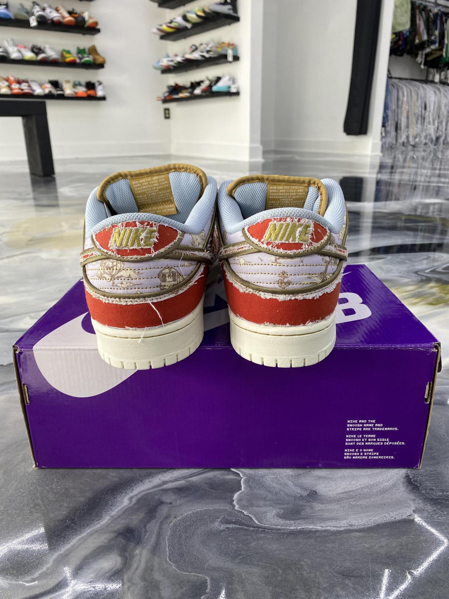 Nike SB Dunk Low "City of Style" Used Size 15