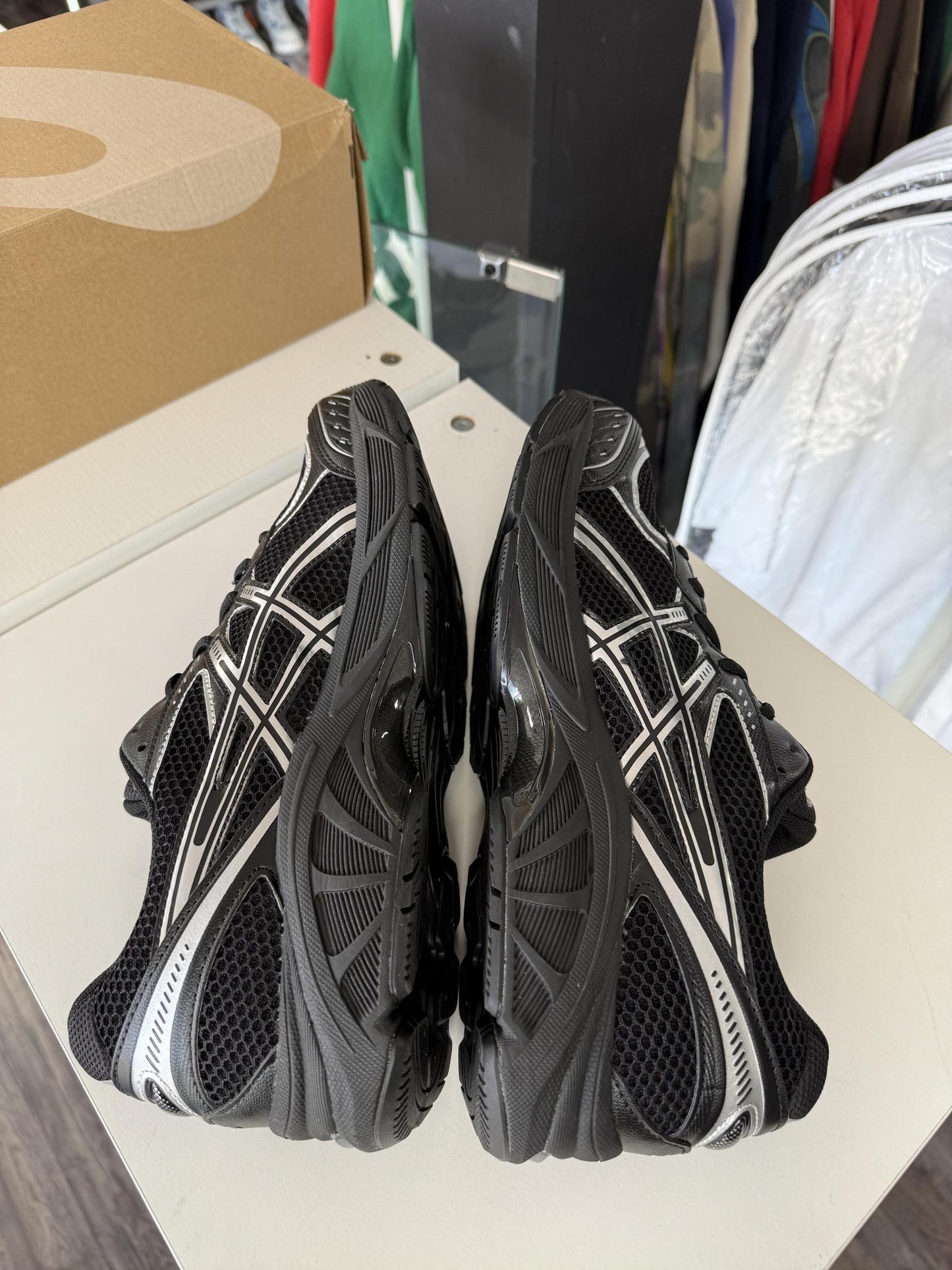 Asics GT-2160 "Black Pure Silver" Used Size 11