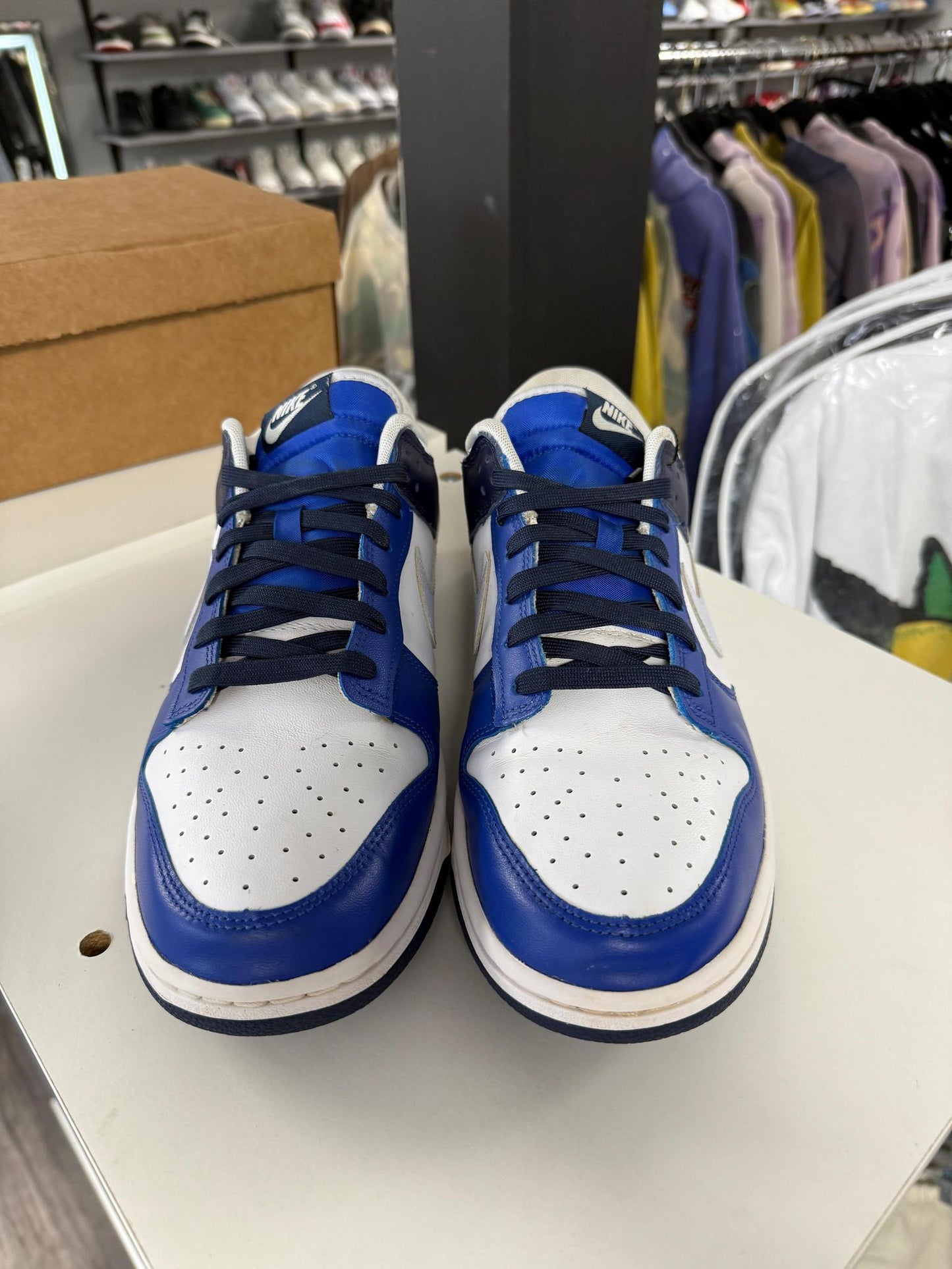 Nike Dunk Low "Game Royal Navy" Used Size 11.5