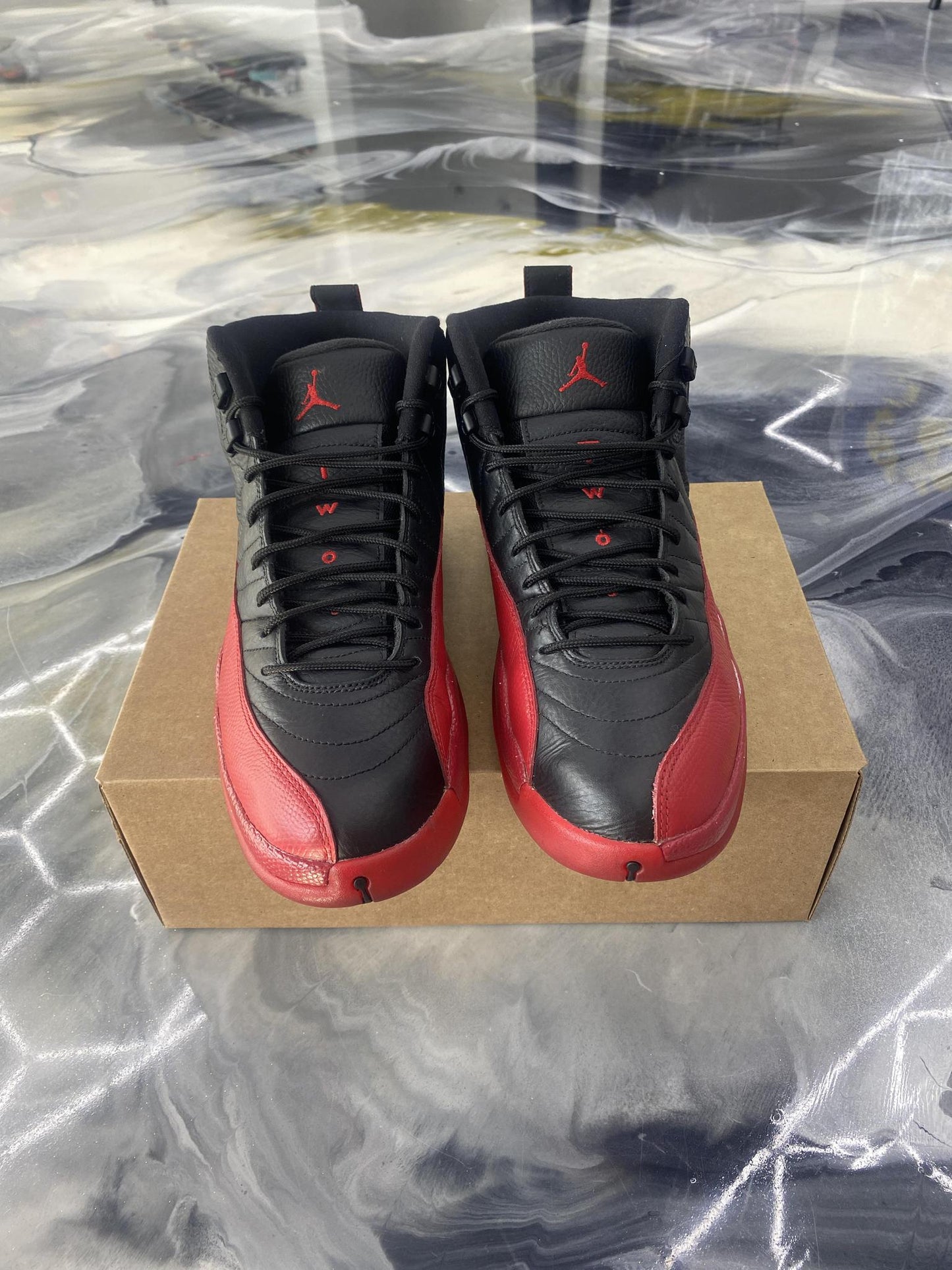 Jordan 12 "Flu Game" Used Size 10.5