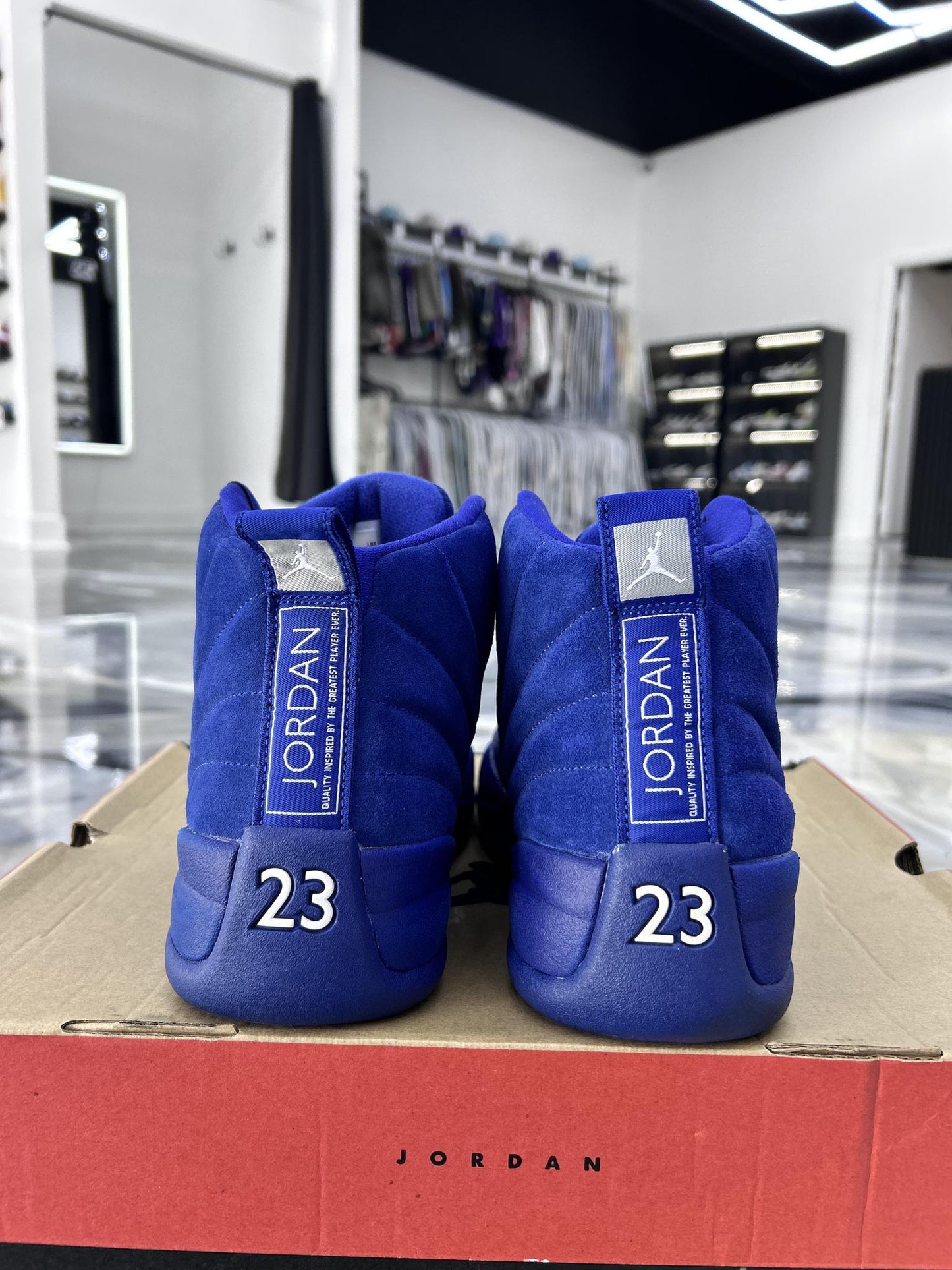Jordan 12 "Deep Royal Blue" Used Size 12