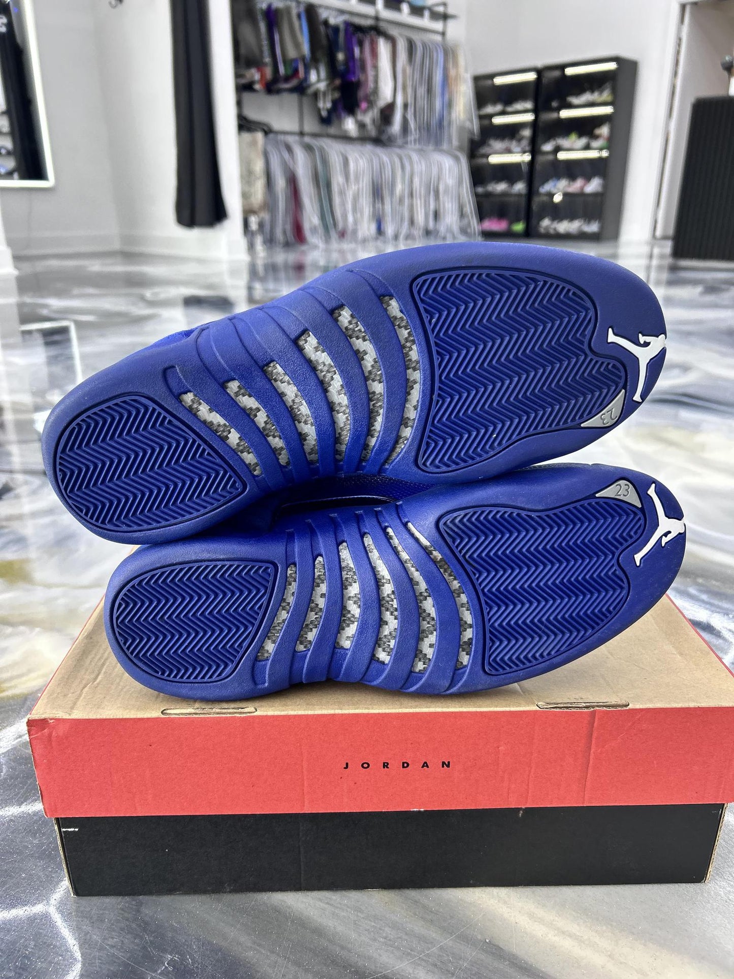 Jordan 12 "Deep Royal Blue" Used Size 12