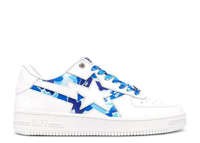 A Bathing Ape BapeSta Icon ABC Camo "Blue"