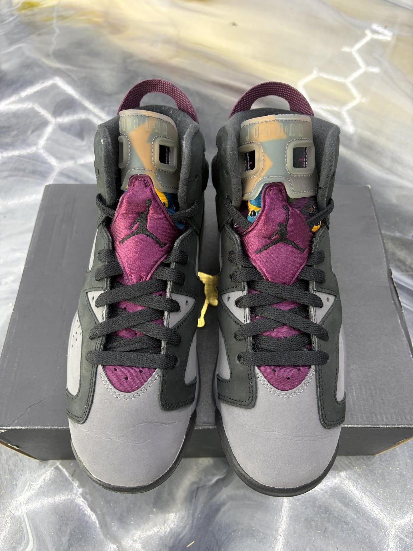 Jordan 6 "Bordeaux" Used Size 6.5Y/8W