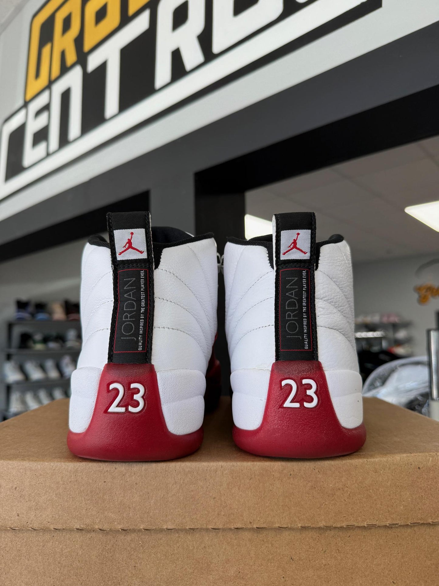 Jordan 12 "Cherry" Used Size 9