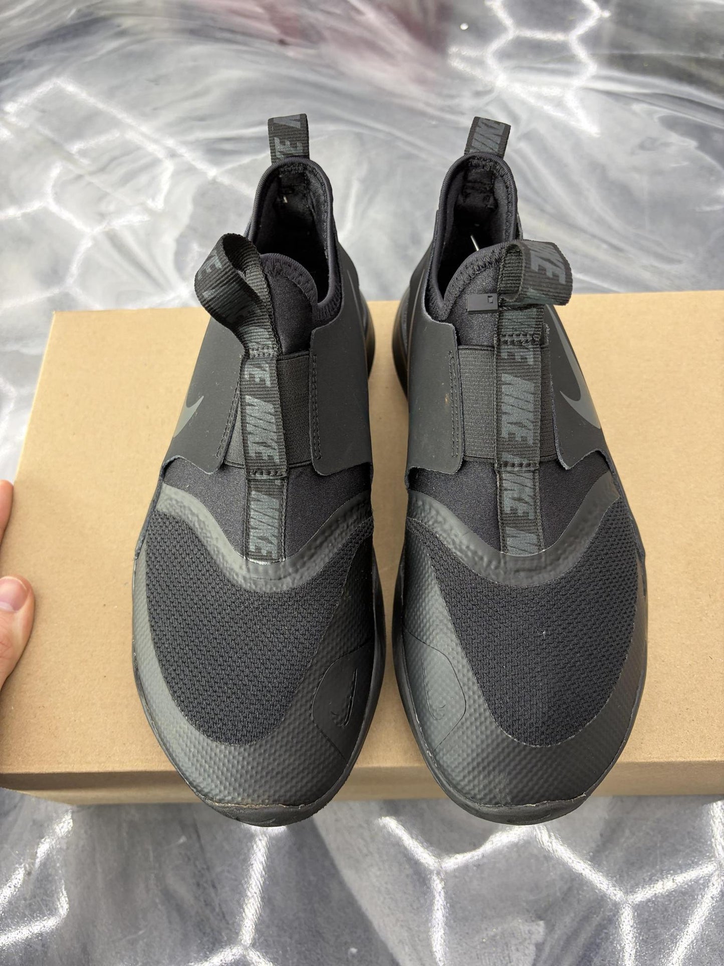 Nike Flex Runner "Triple Black" Used Size 4.5Y/6W