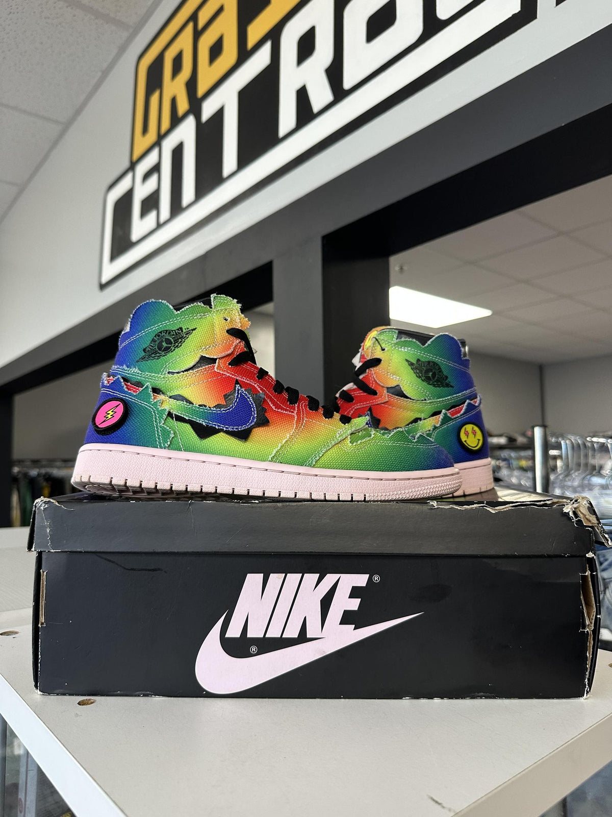 Jordan 1 J Balvin Used