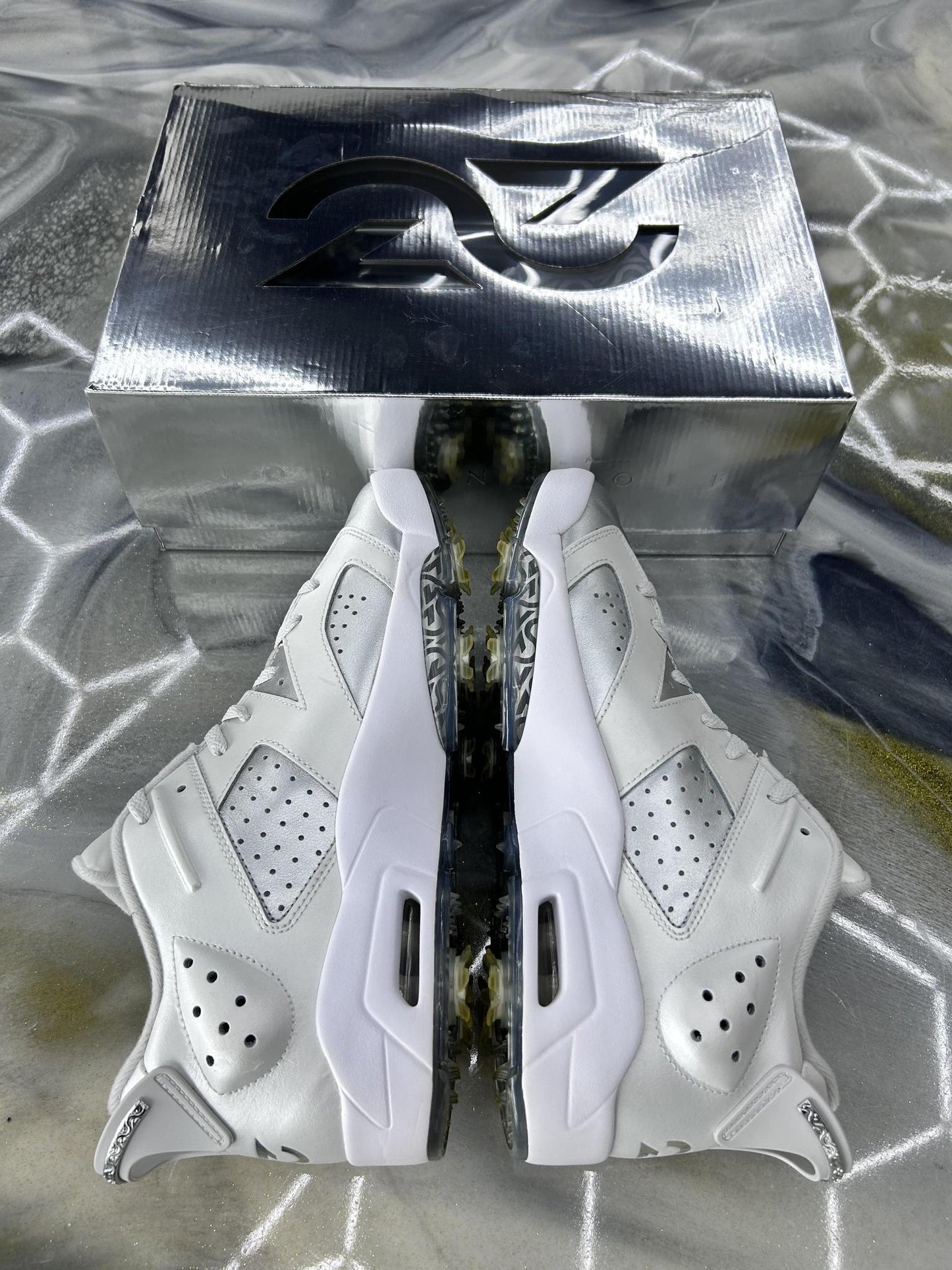 Jordan 6 Low Golf "Gift Giving Pack" Used Size 10.5