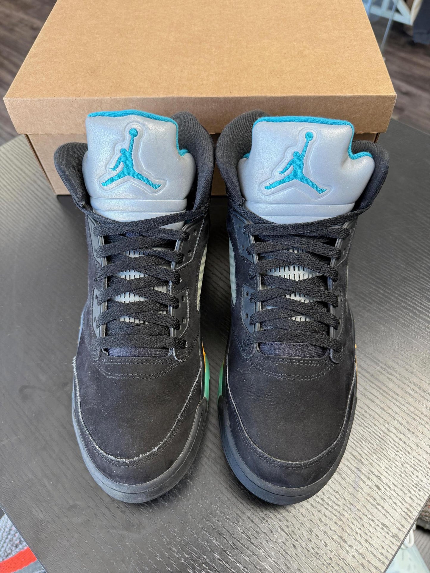 Jordan 5 "Aqua" Used Size 10.5