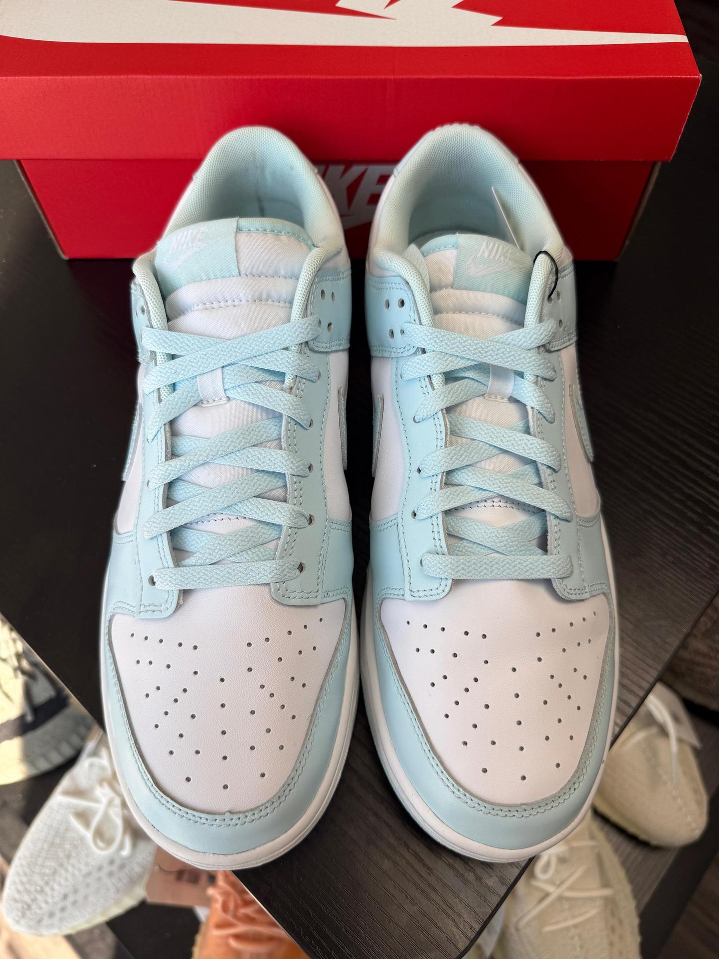 Dunk Low "Glacier Blue" Used Size 12