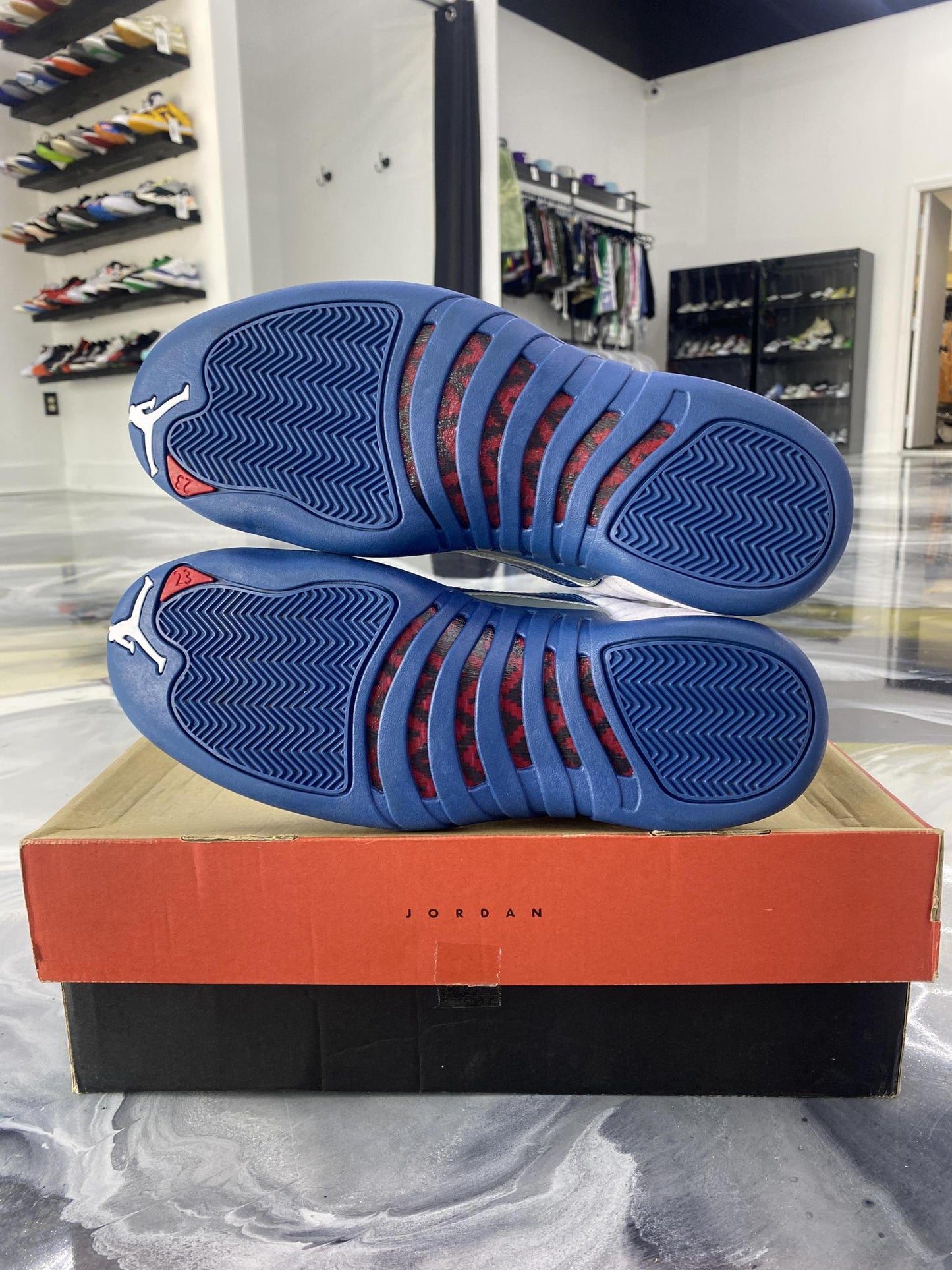Jordan 12 "French Blue" Used Size 12