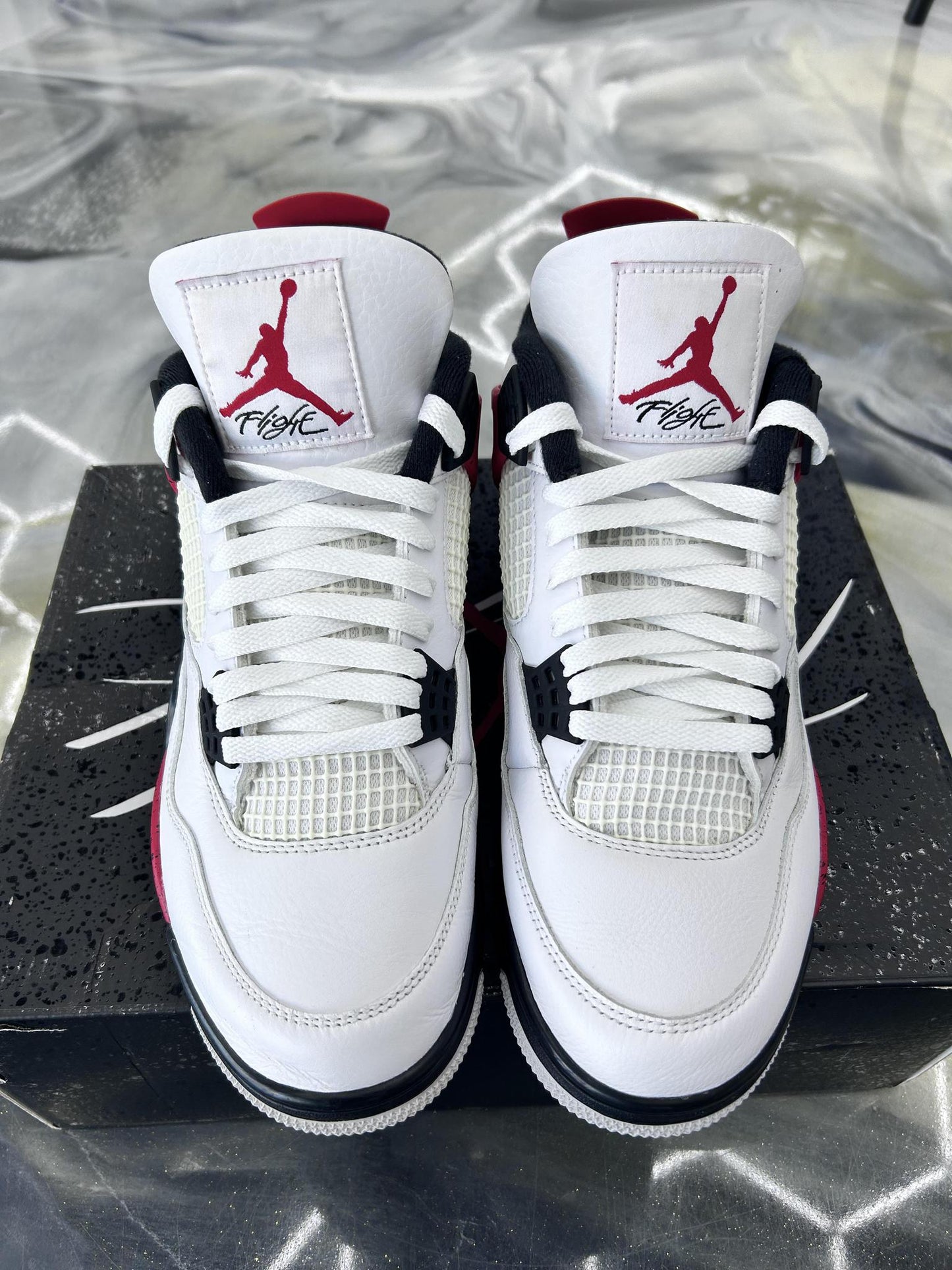Jordan 4 "Red Cement" Used Size 10