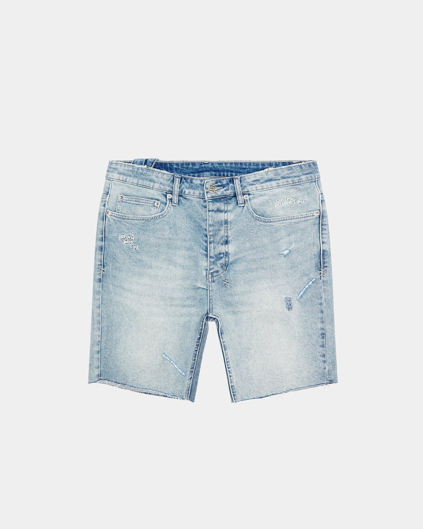 Ksubi Chopper Denim Shorts "Light Wash"
