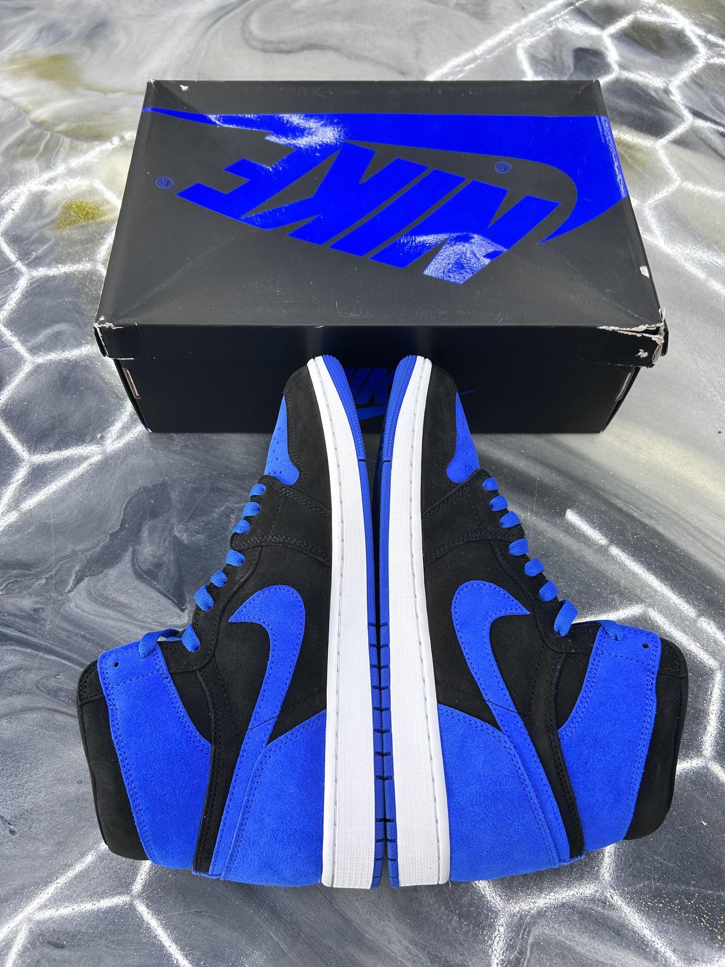 Jordan 1 "Royal Reimagined" Used Size 12