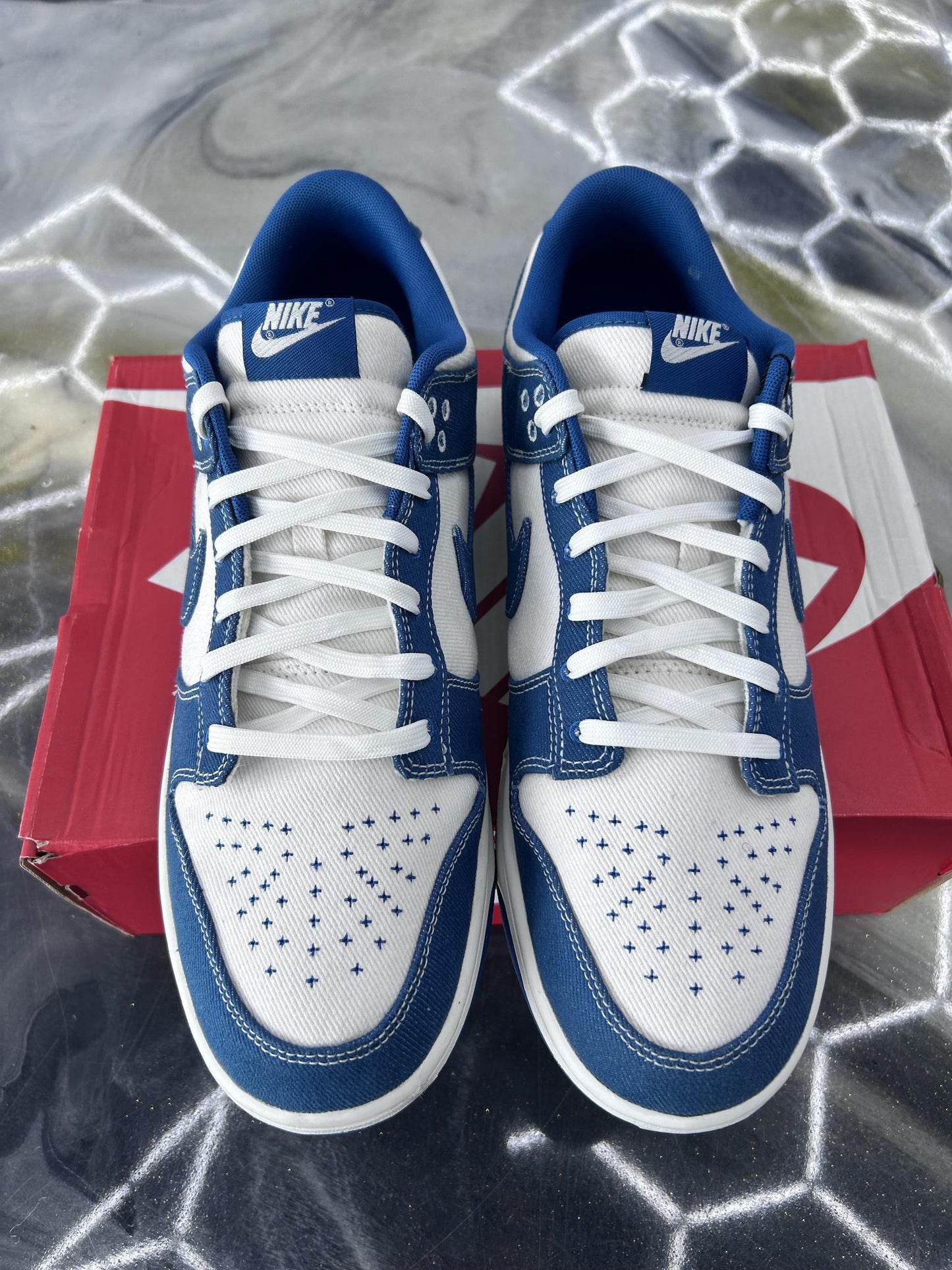 Dunk Low "Sashiko" Used Size 14
