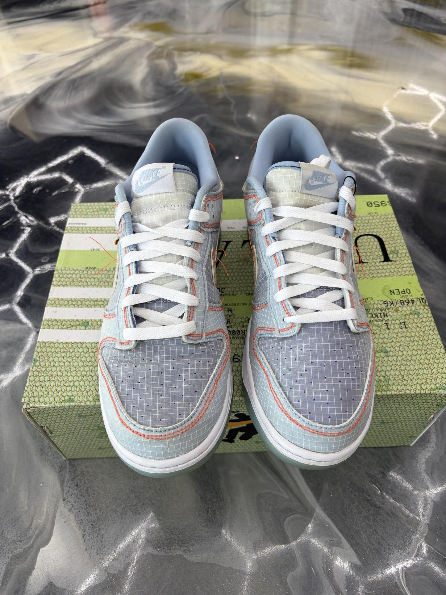 Nike Dunk Low Union "Argon" Used Size 9