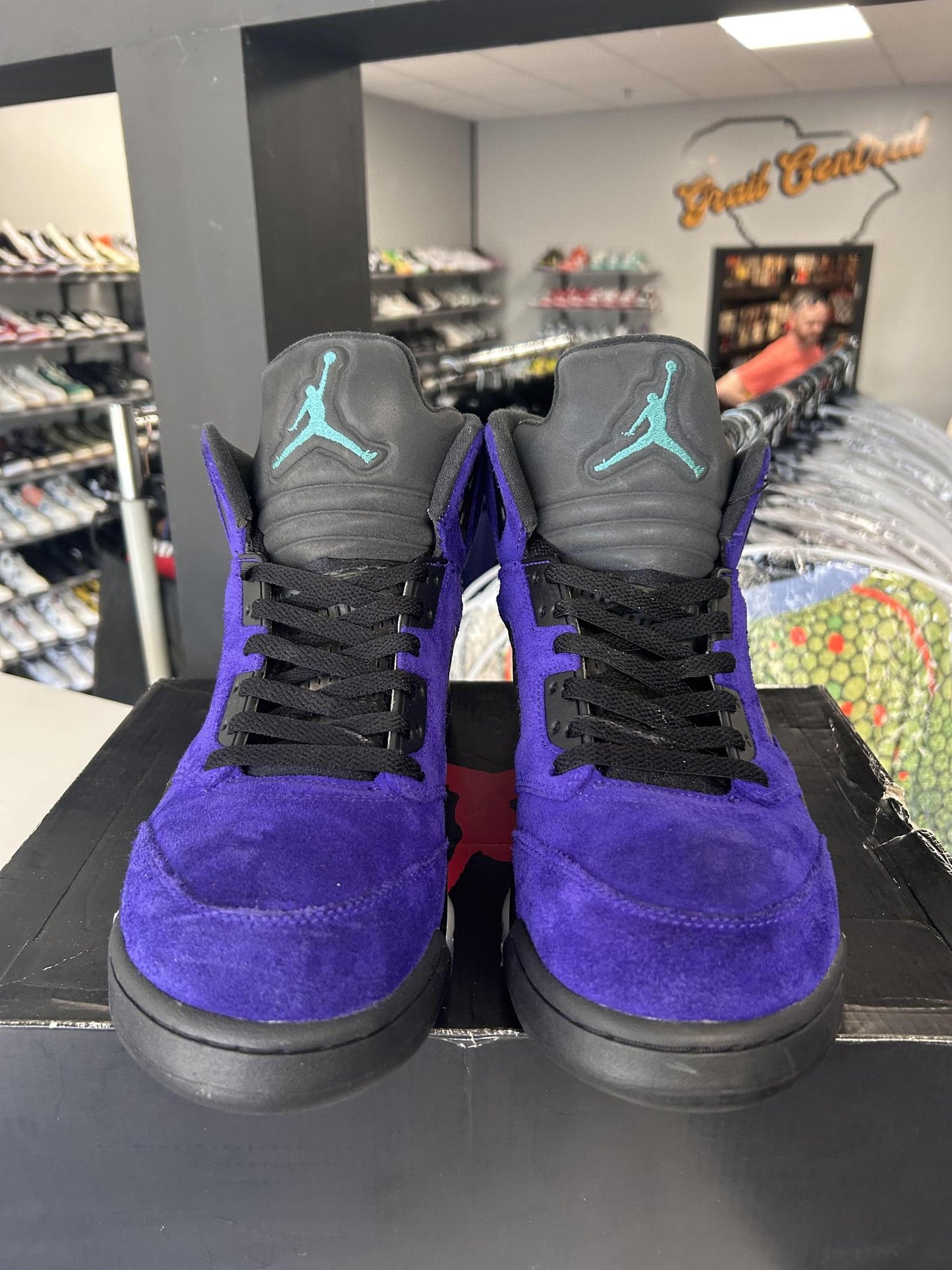 Jordan 5 "Alternate Grape" Used Size 12