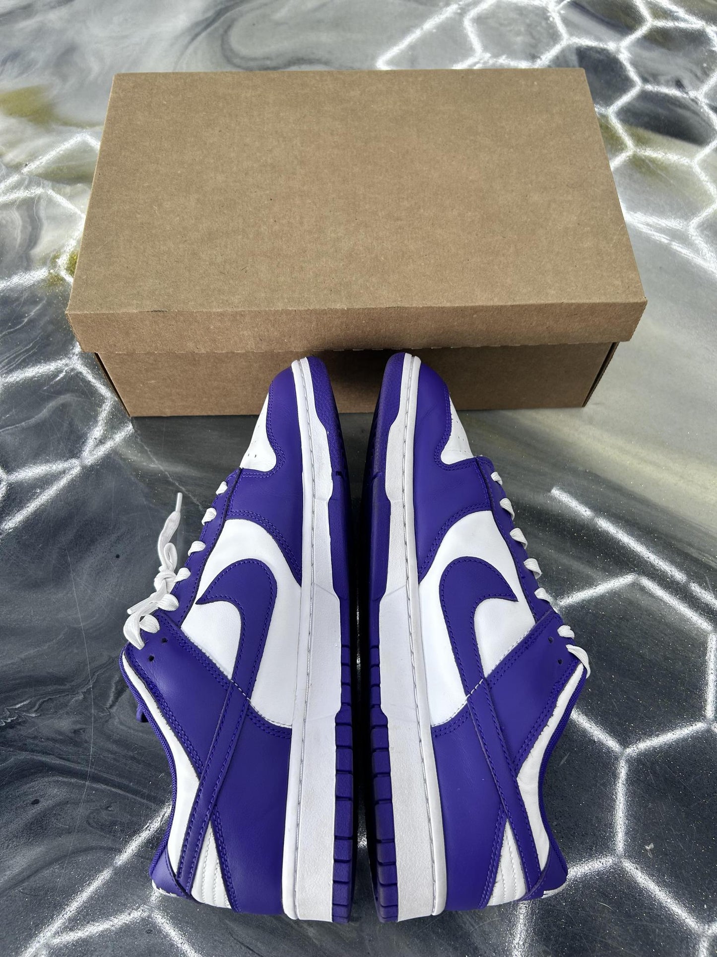 Nike Dunk Low "Court Purple" Used Size 13