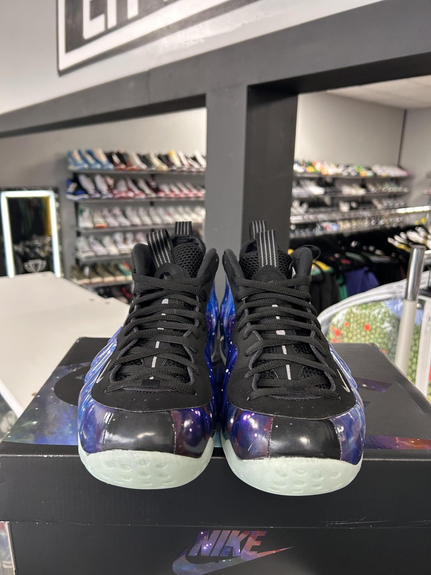 Nike Foamposite "Galaxy" Used 12