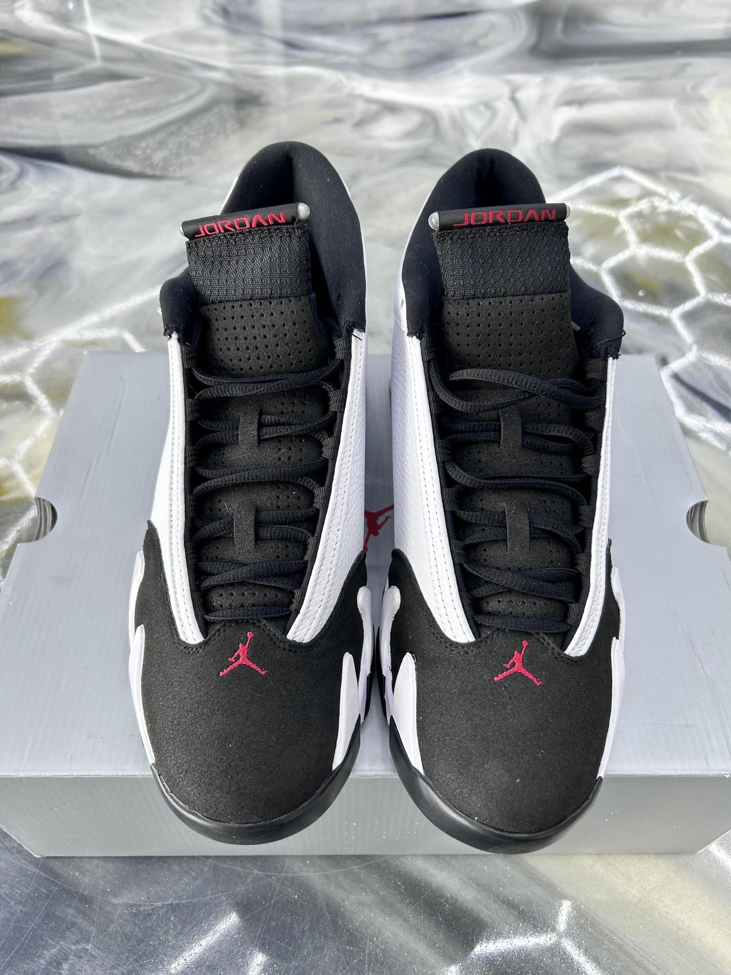 Jordan 14 "Black Toe" Used Size 13