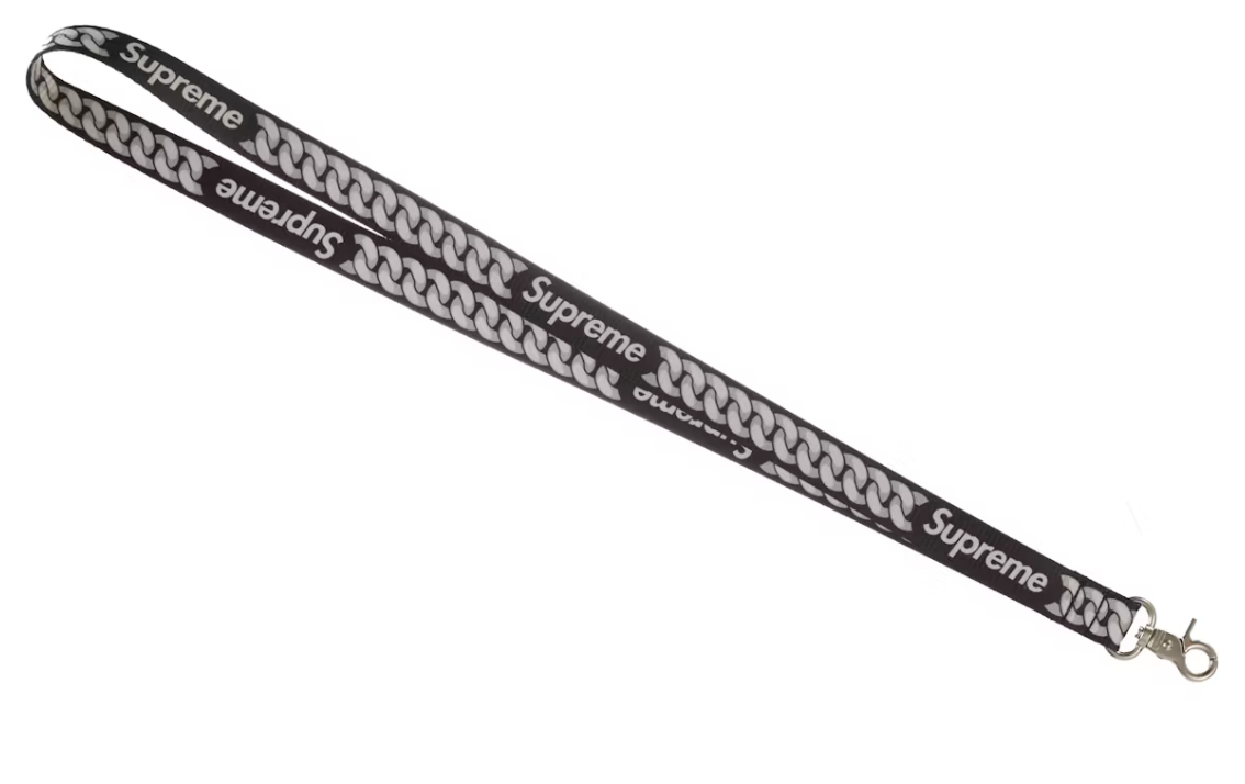 Supreme Cuban Link Lanyard "Black"