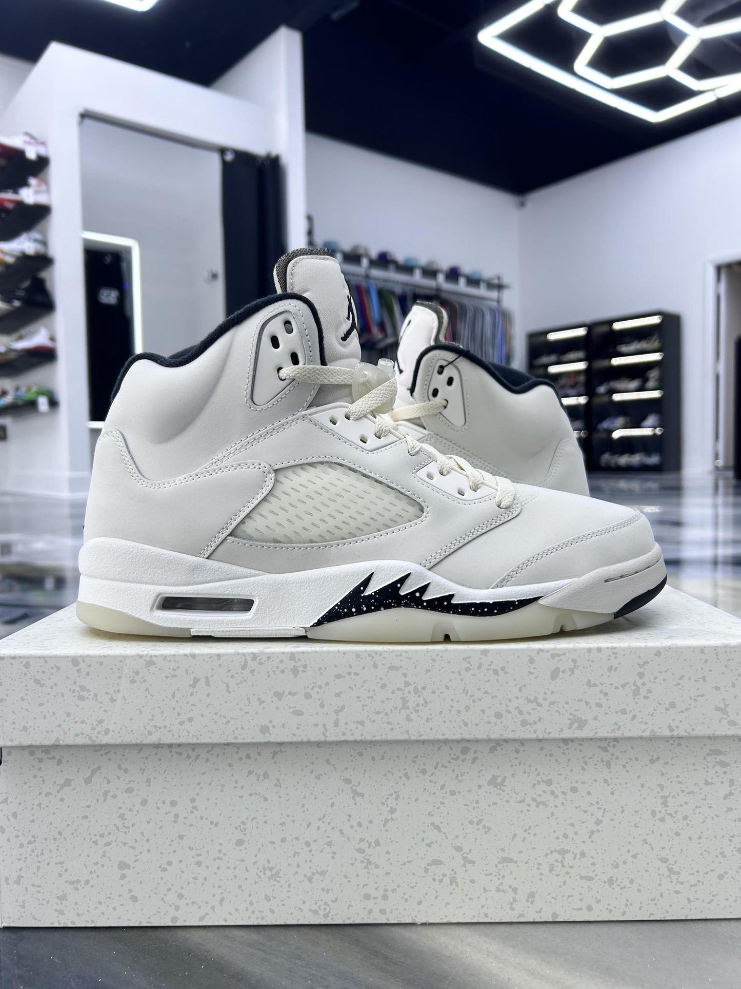 Jordan 5 "Sail" Used Size 11.5