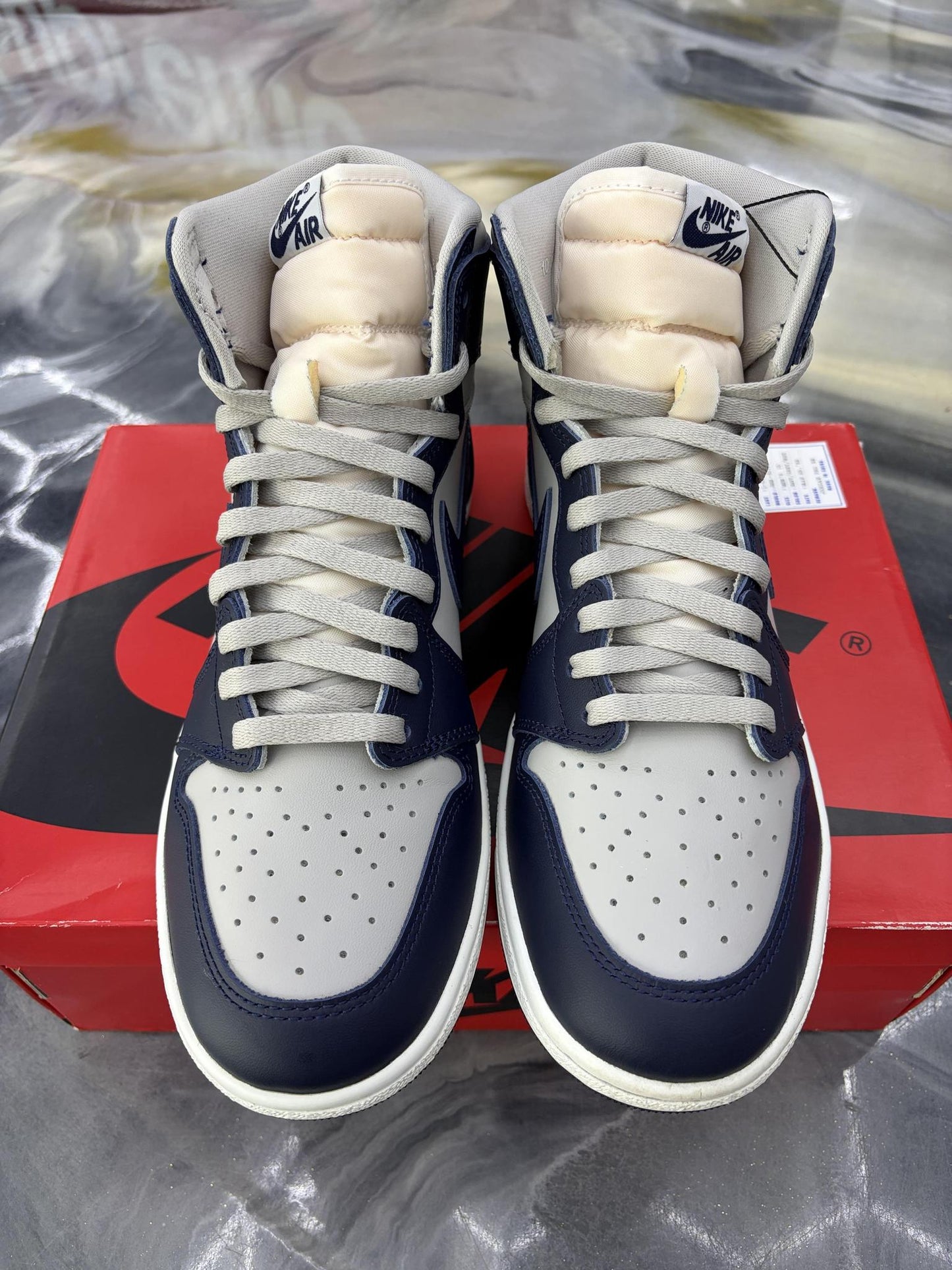 Jordan 1 High "Georgetown 85'" Used Size 10