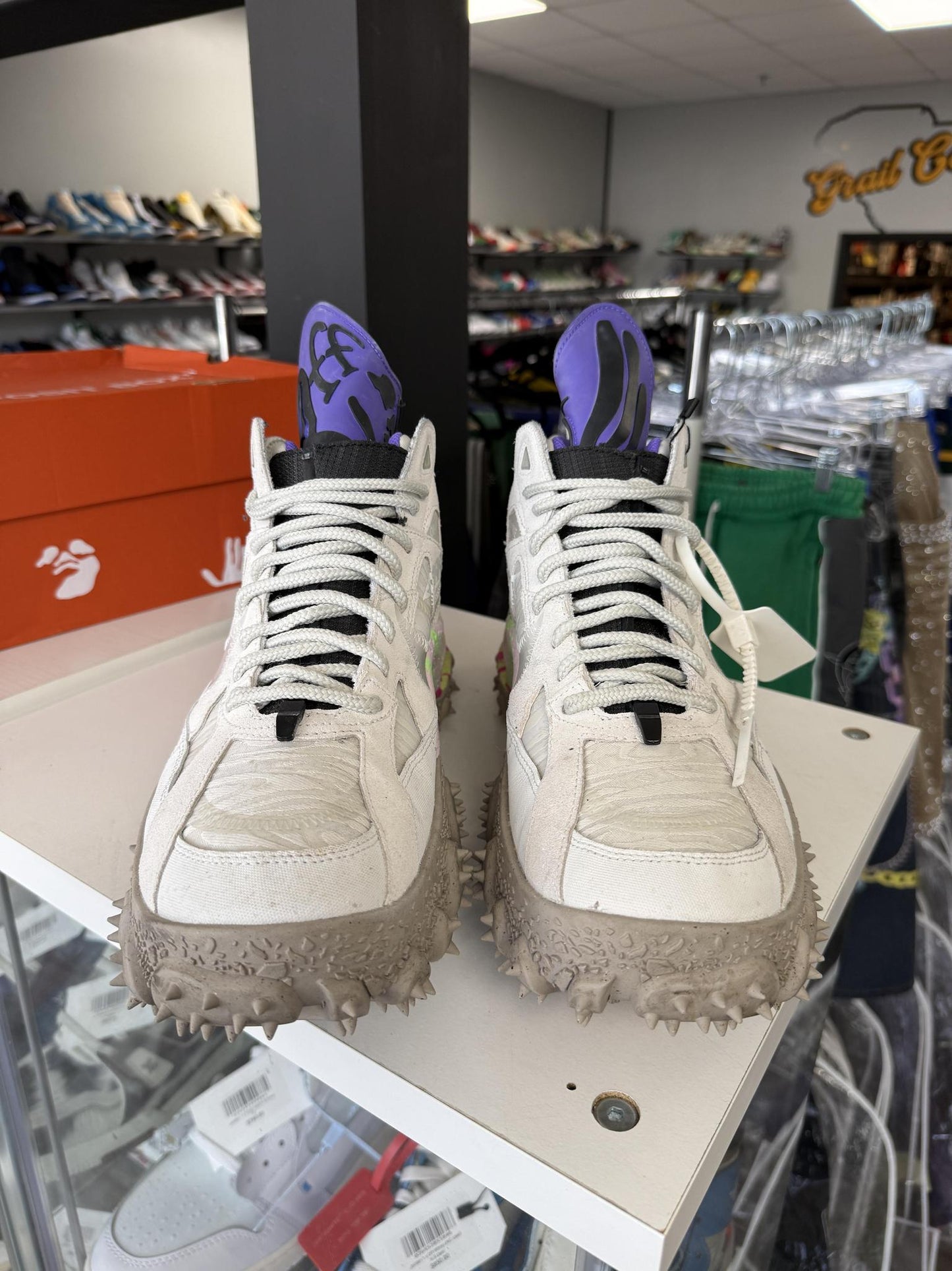 Nike Air Terra Forma Boot x Off White "White" Used Size 13