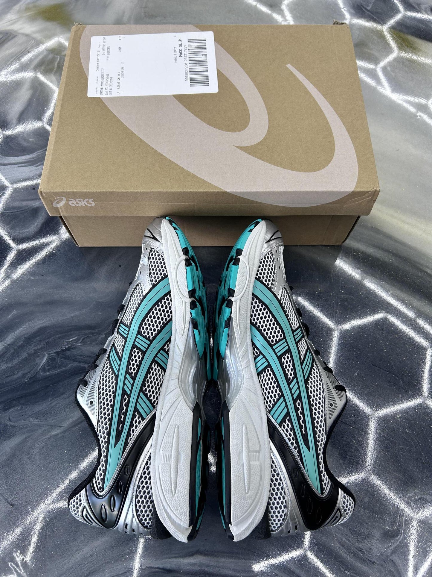 Asics Kayano 14 "Waterfall Grey" Used Size 13