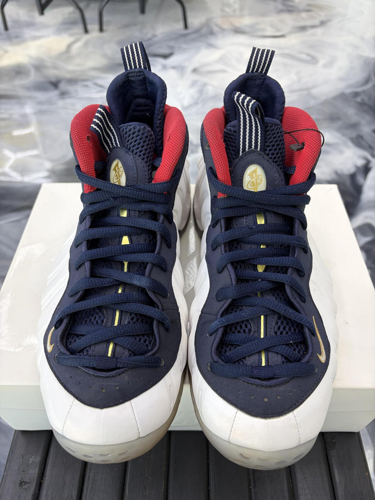 Nike Foamposite "USA" Used Size 10.5
