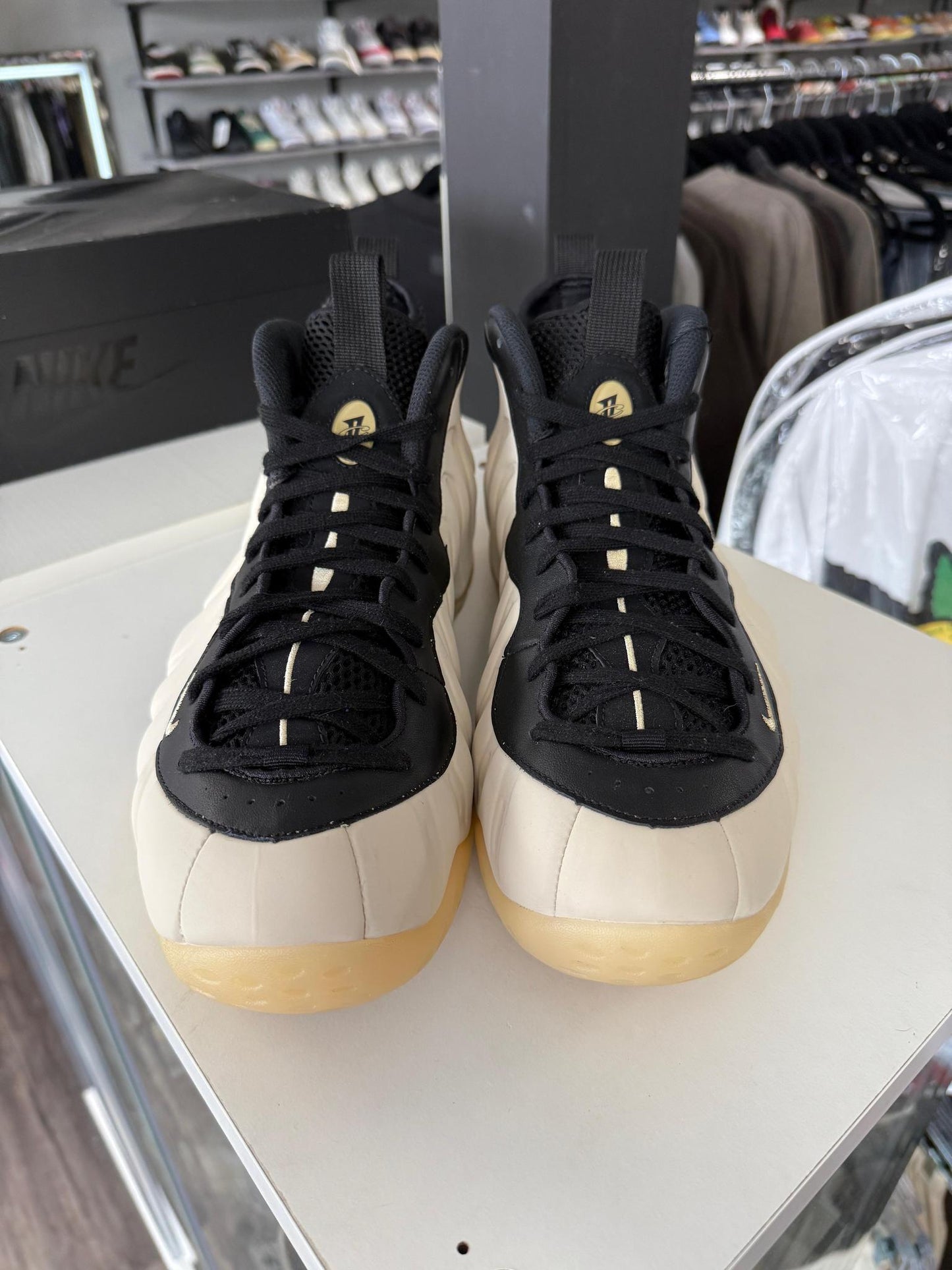 Foamposite "Light Orewood Brown" Used Size 14