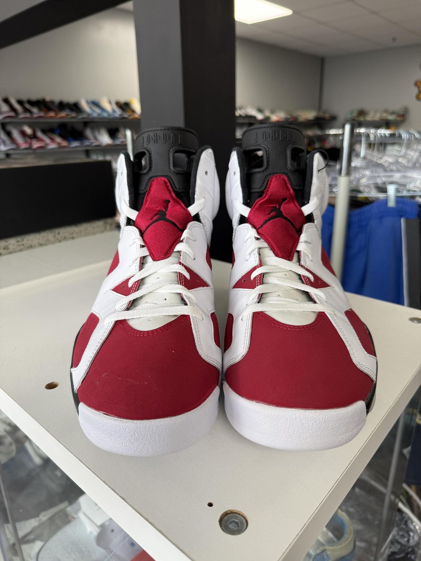 Jordan 6 "Carmine" Used Size 13