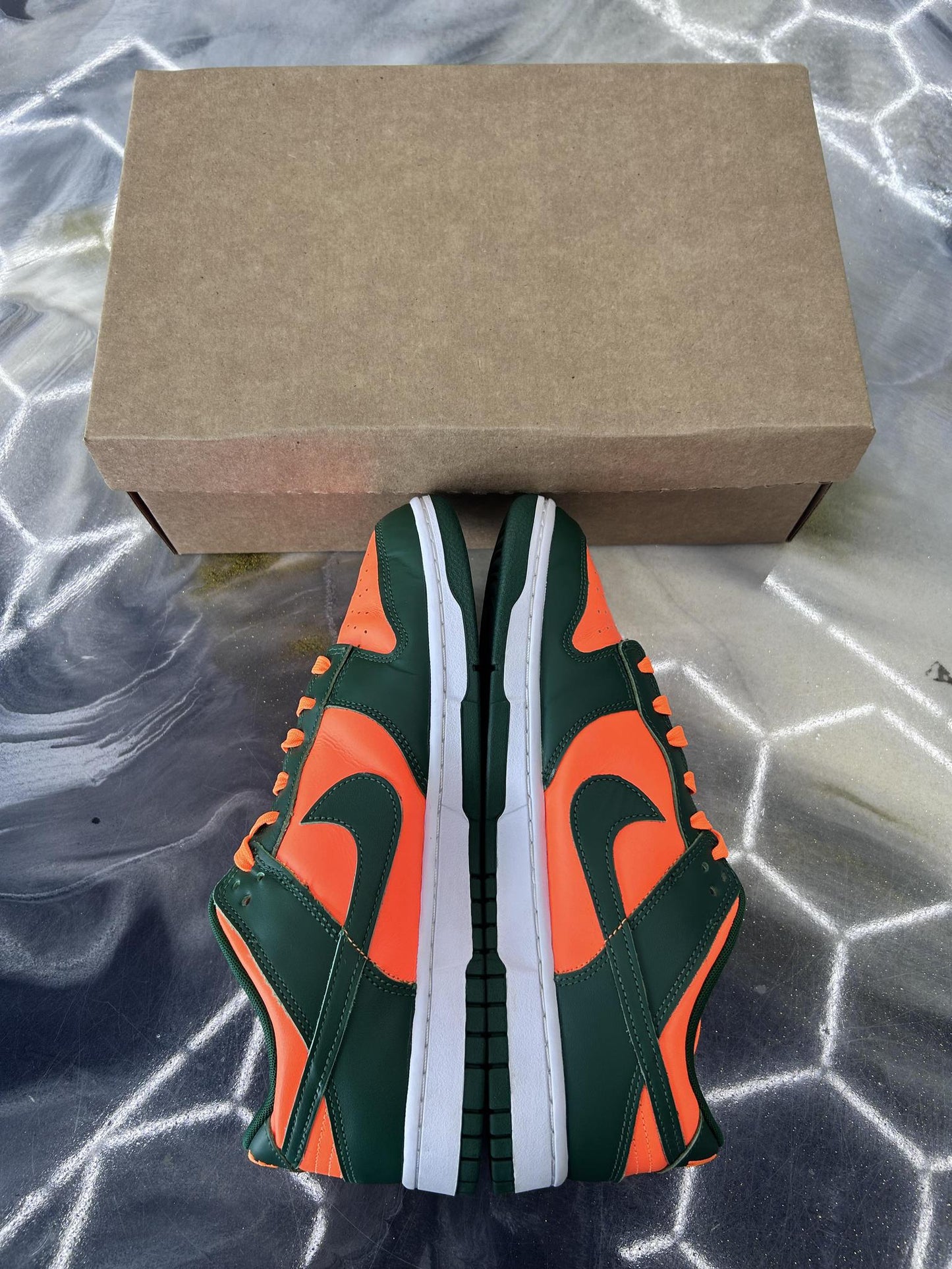 Nike Dunk Low "Miami Hurricanes" Used Size 11
