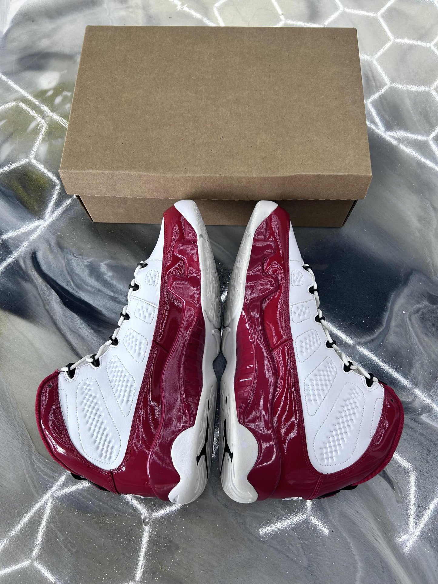 Jordan 9 "Gym Red" Used Size 14
