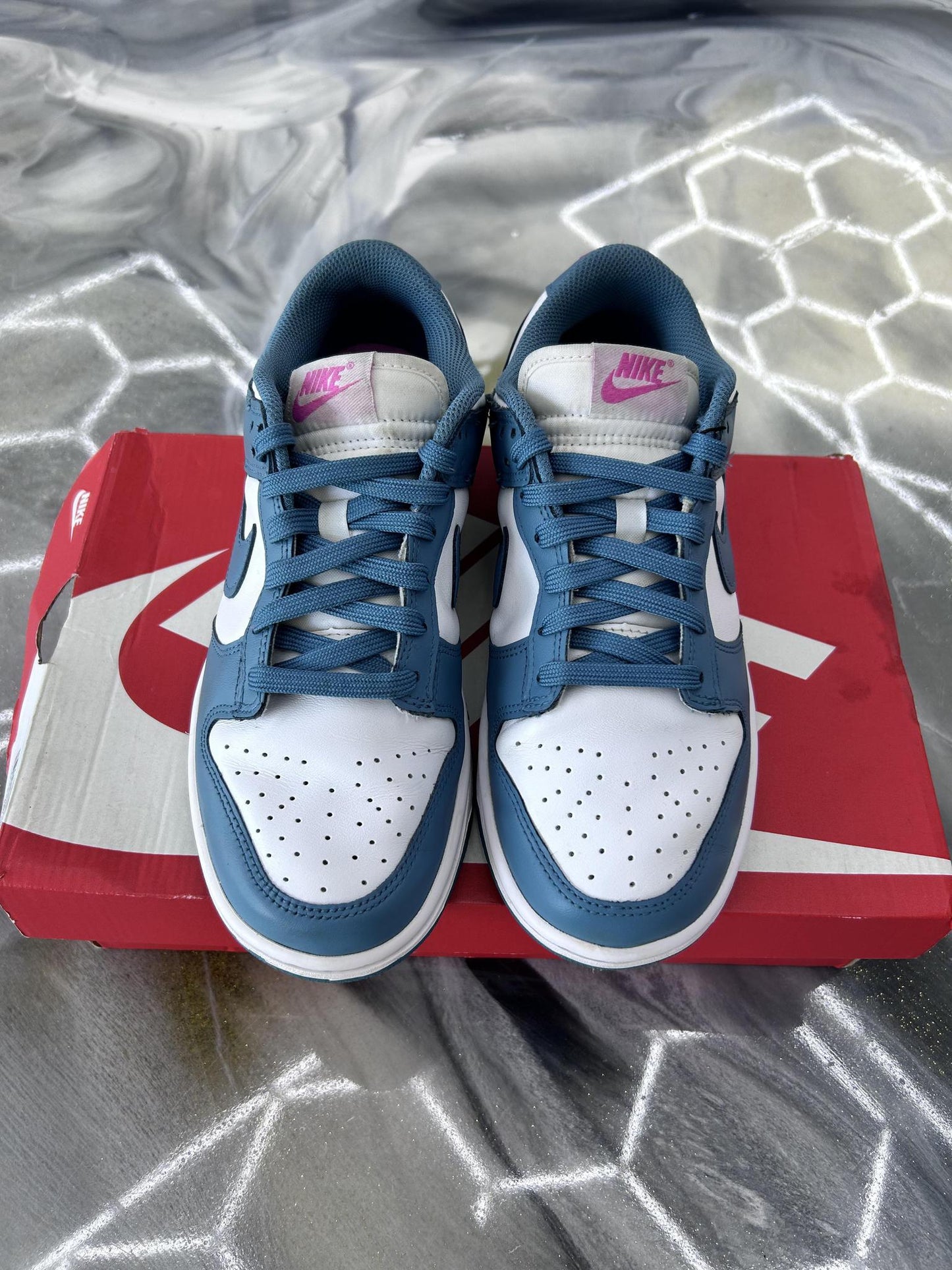 Nike Dunk Low "South Beach" Used Size 6.5Y/8W