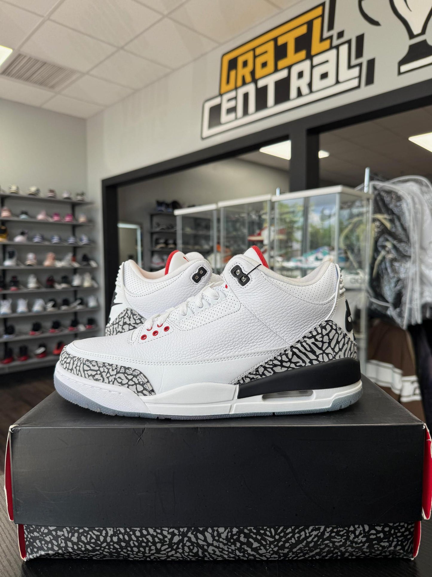 Jordan 3 "Free Throw Line" Used Size 10